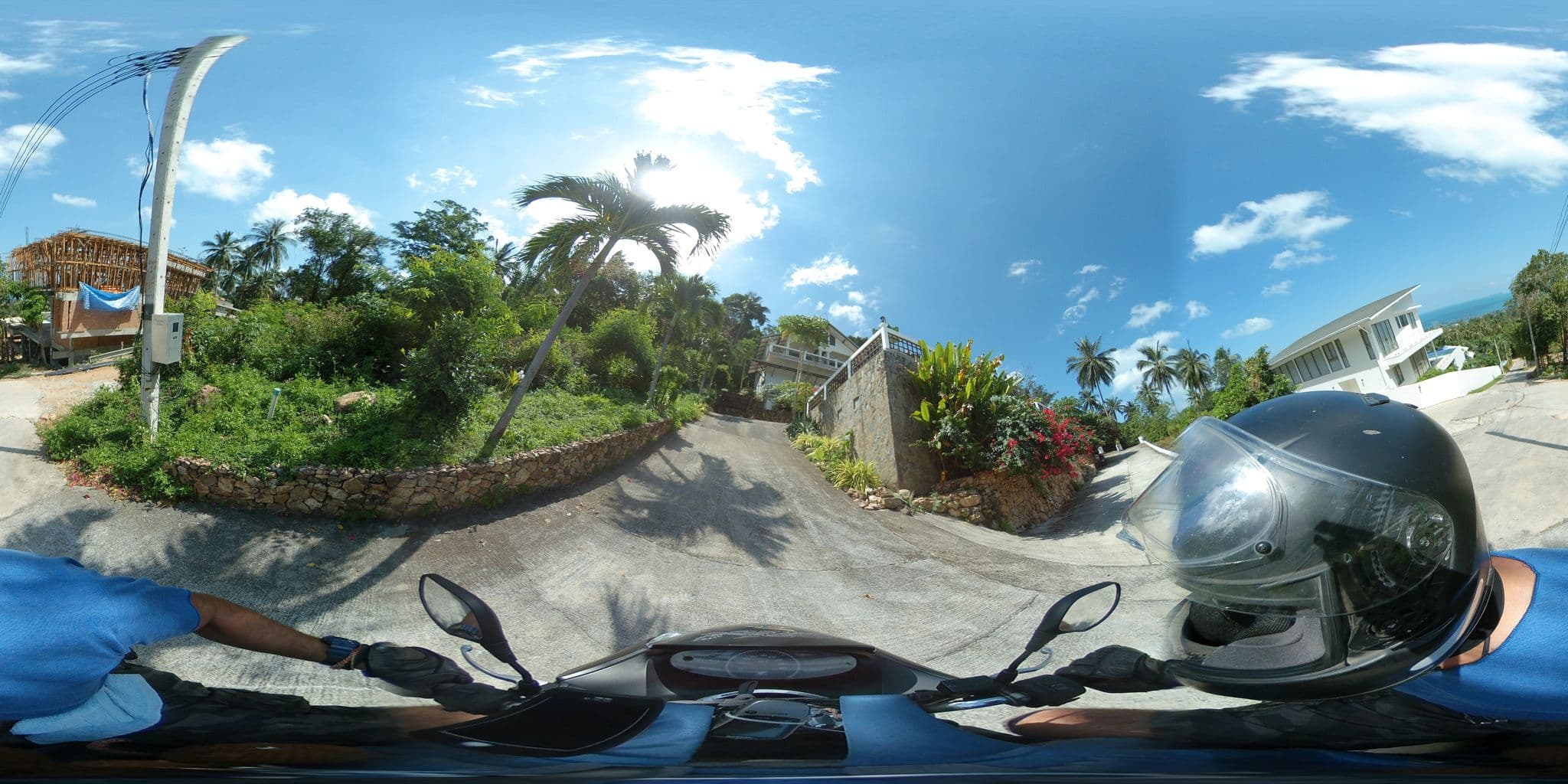 Street view near Jungle Emerald Rock villa Samui, Ko Samui — © garok (CC BY-SA · Mapillary)