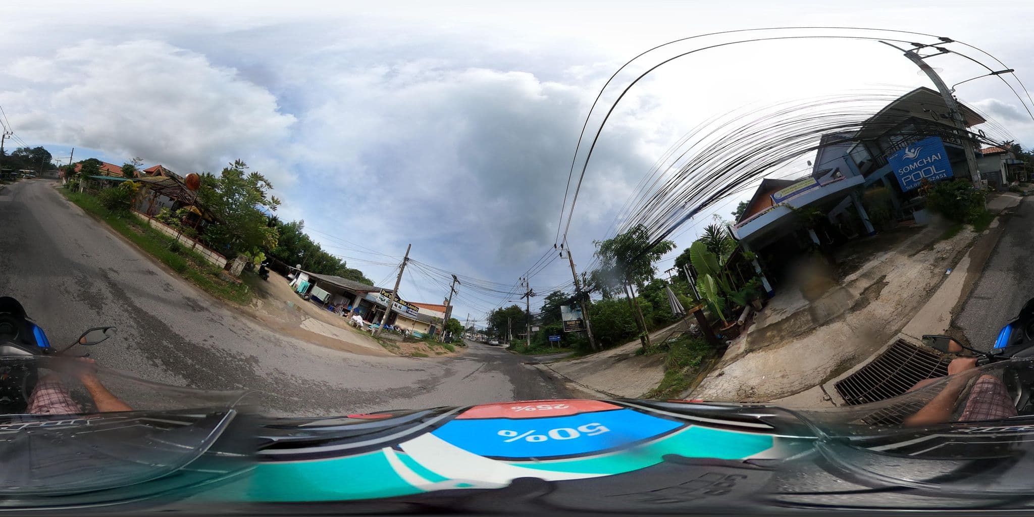Street view near Sanset Inn, Ko Samui — © emseesee (CC BY-SA · Mapillary)