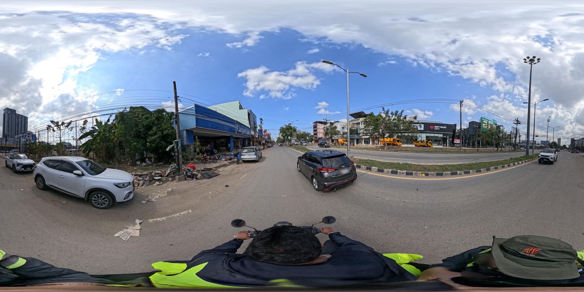 Street view near เซเว่นเดย์ รีสอร์ท, Hat Yai — © PMU-B (CC BY-SA · Mapillary)