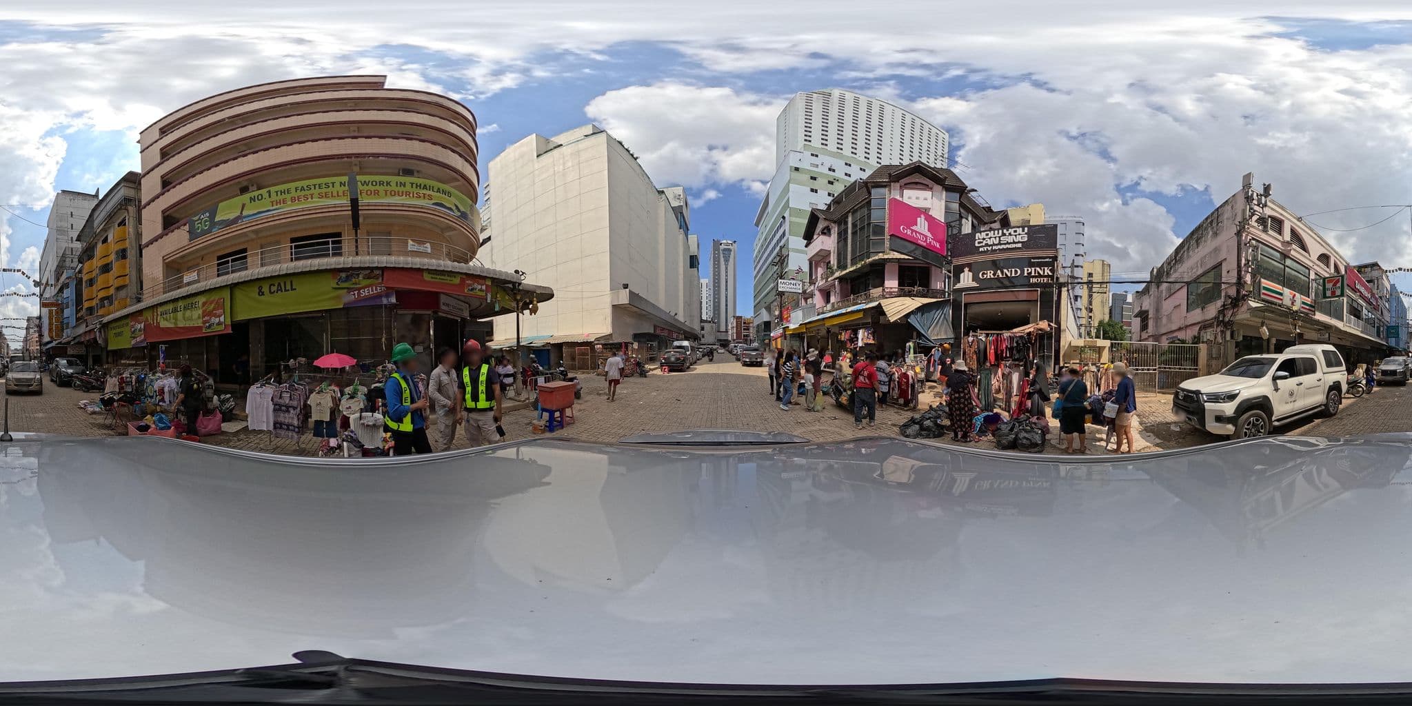Street view near Room 0821, Hat Yai — © PMU-B (CC BY-SA · Mapillary)