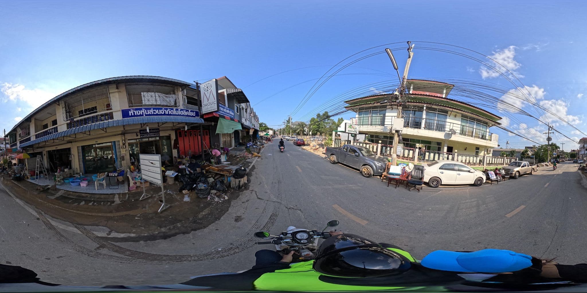 Street view near เดอะกรีน ฟอร์เรสท์ รีสอร์ท, Hat Yai — © PMU-B (CC BY-SA · Mapillary)