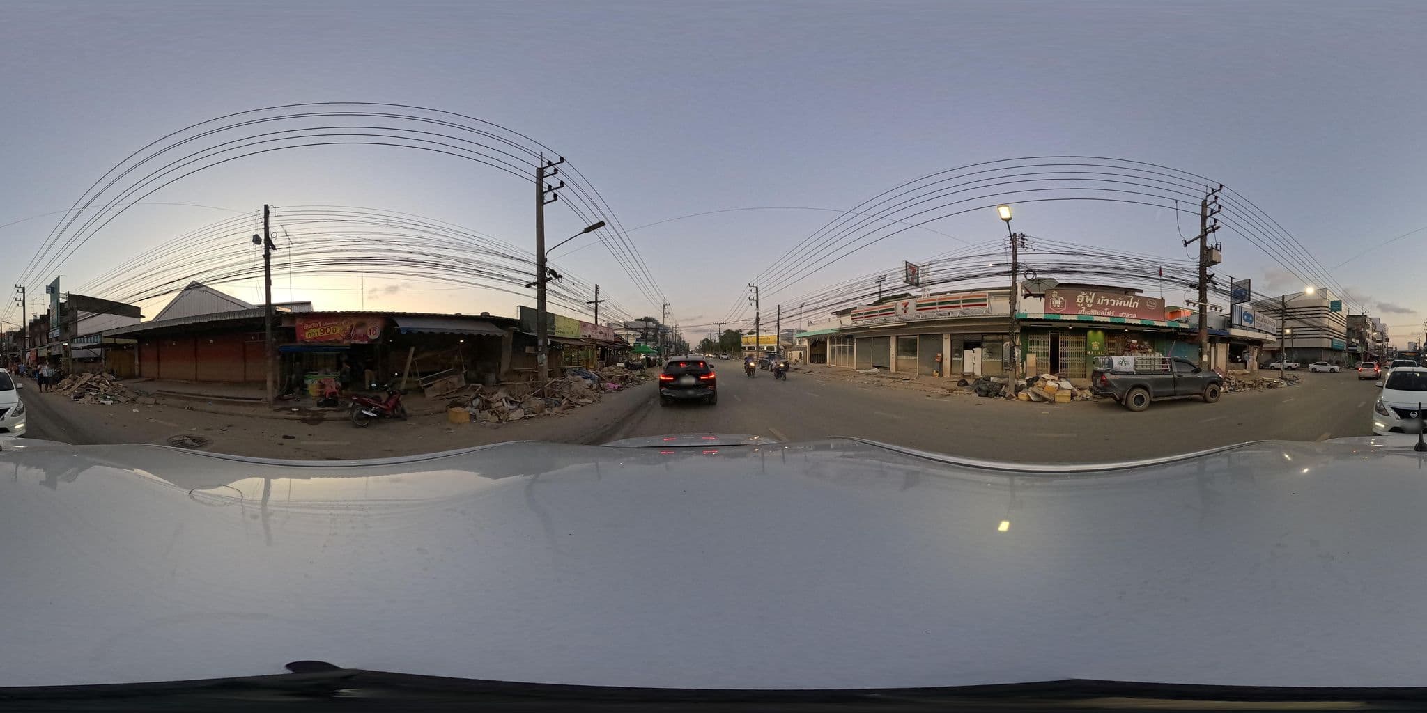 Street view near President Hotel, Hat Yai — © PMU-B (CC BY-SA · Mapillary)