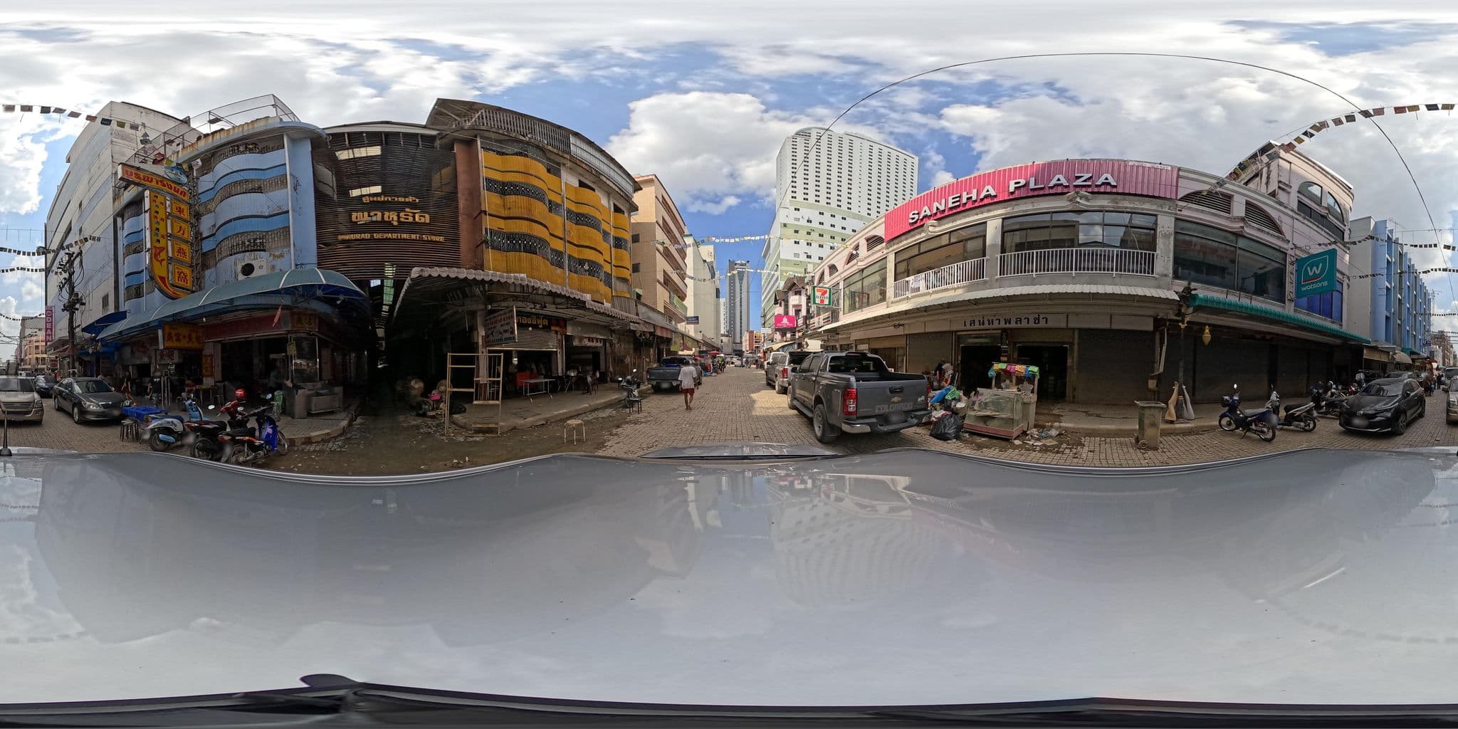 Street view near น่ำฮวด เกสท์เฮ้าส์, Hat Yai — © PMU-B (CC BY-SA · Mapillary)