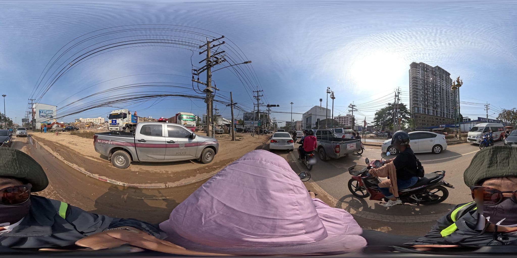 Street view near นานา รีสอร์ท, Hat Yai — © PMU-B (CC BY-SA · Mapillary)