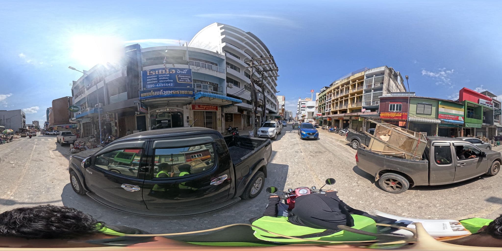 Street view near O.H. Hotel @ Haadyai, Hat Yai — © PMU-B (CC BY-SA · Mapillary)