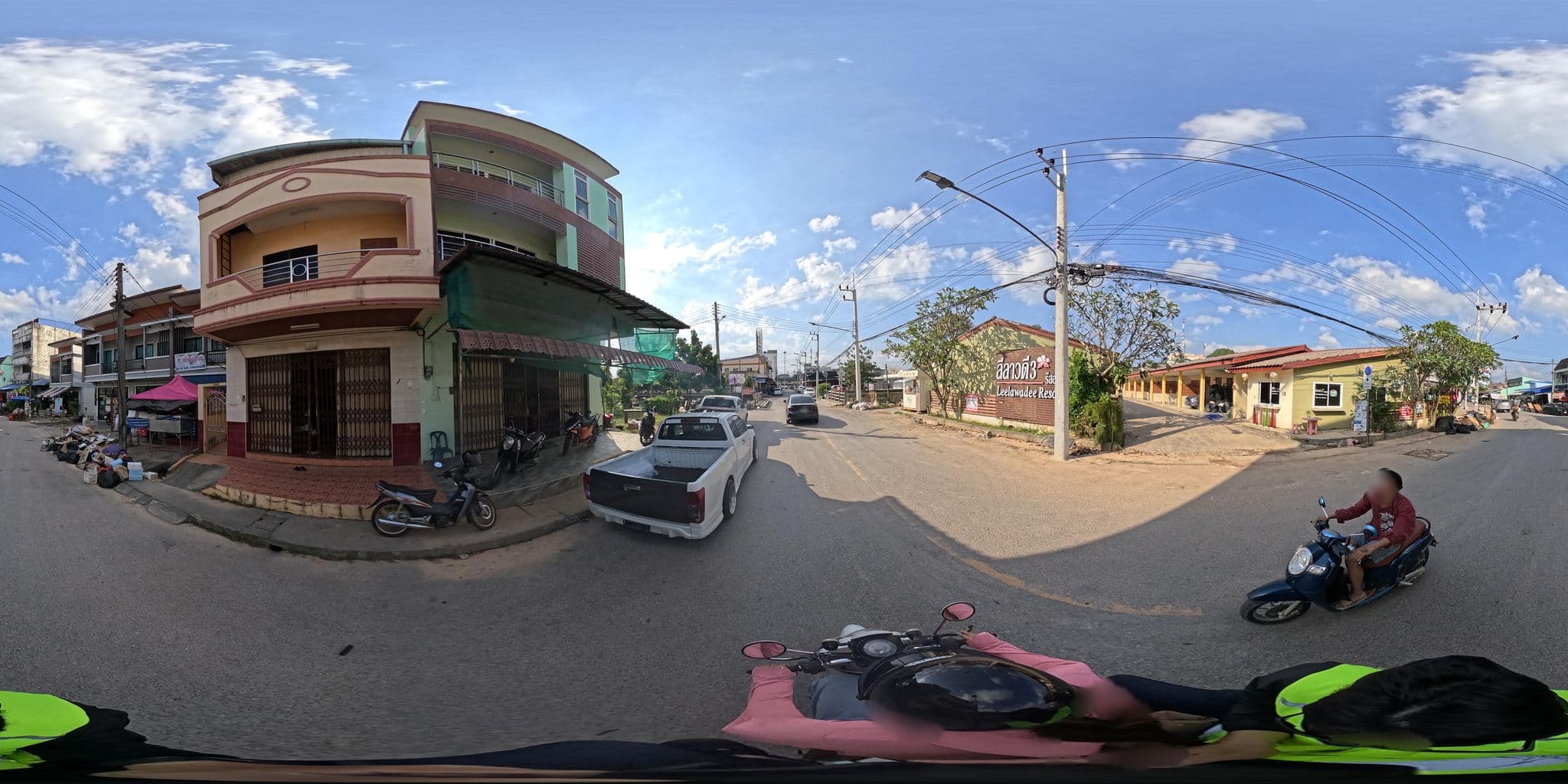 Street view near Leelawadee Resort, Hat Yai — © PMU-B (CC BY-SA · Mapillary)