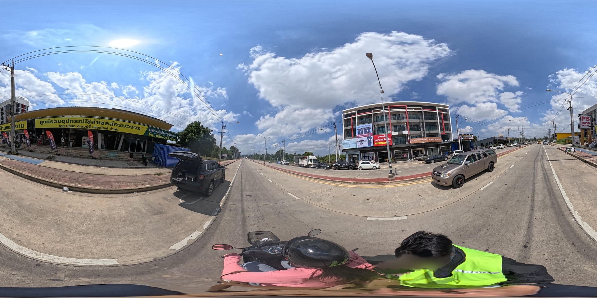 Street view near PS Sriphu Hotel, Hat Yai — © PMU-B (CC BY-SA · Mapillary)