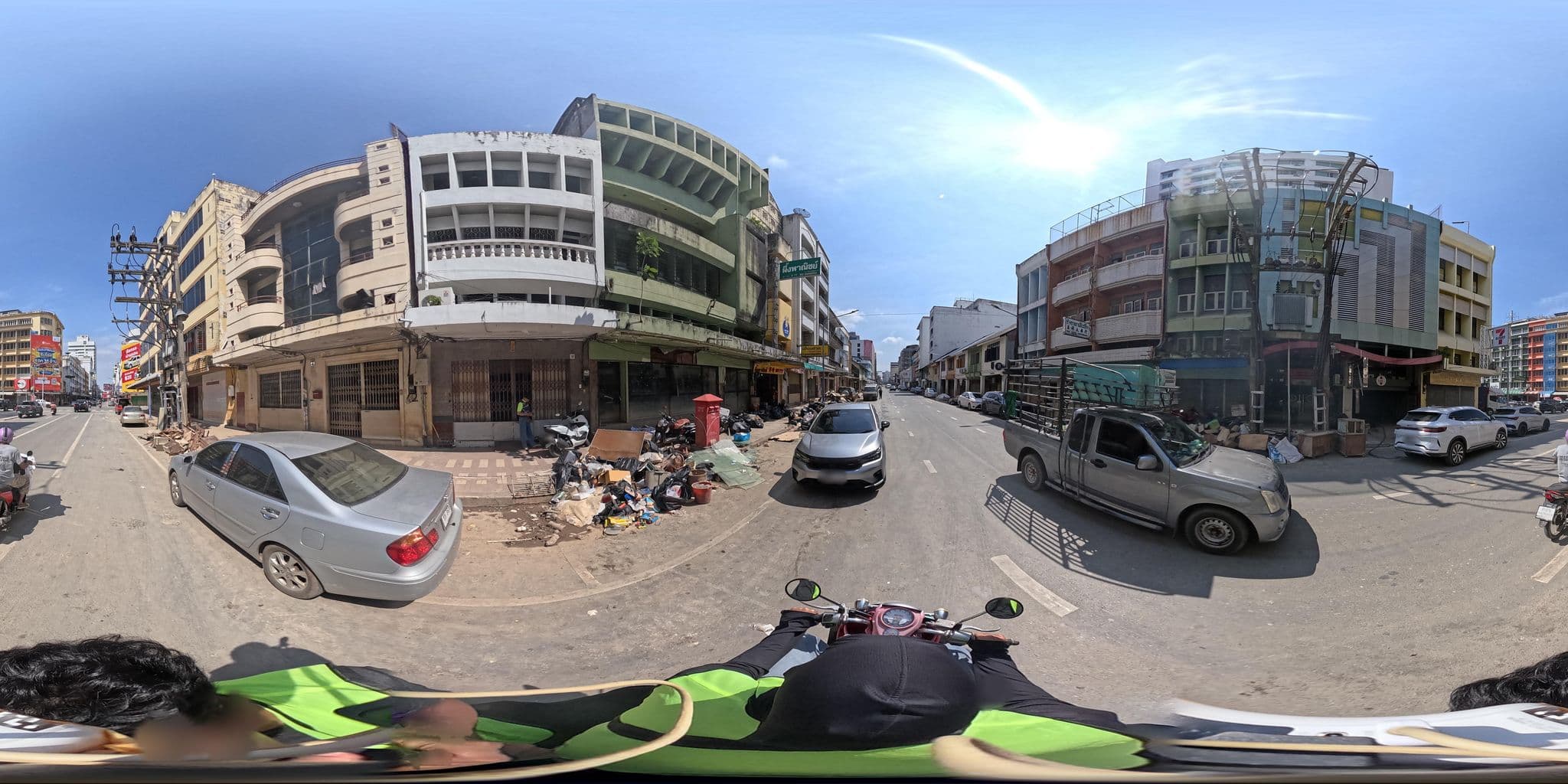Street view near O.S Hotel, Hat Yai — © PMU-B (CC BY-SA · Mapillary)