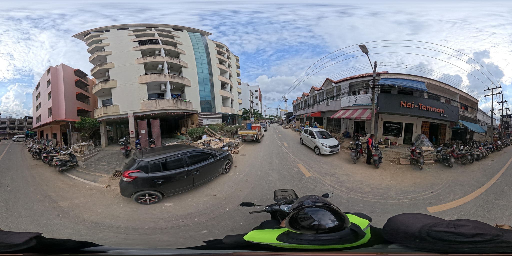 Street view near ณัชชา อพาร์ทเม้นท์, Hat Yai — © PMU-B (CC BY-SA · Mapillary)