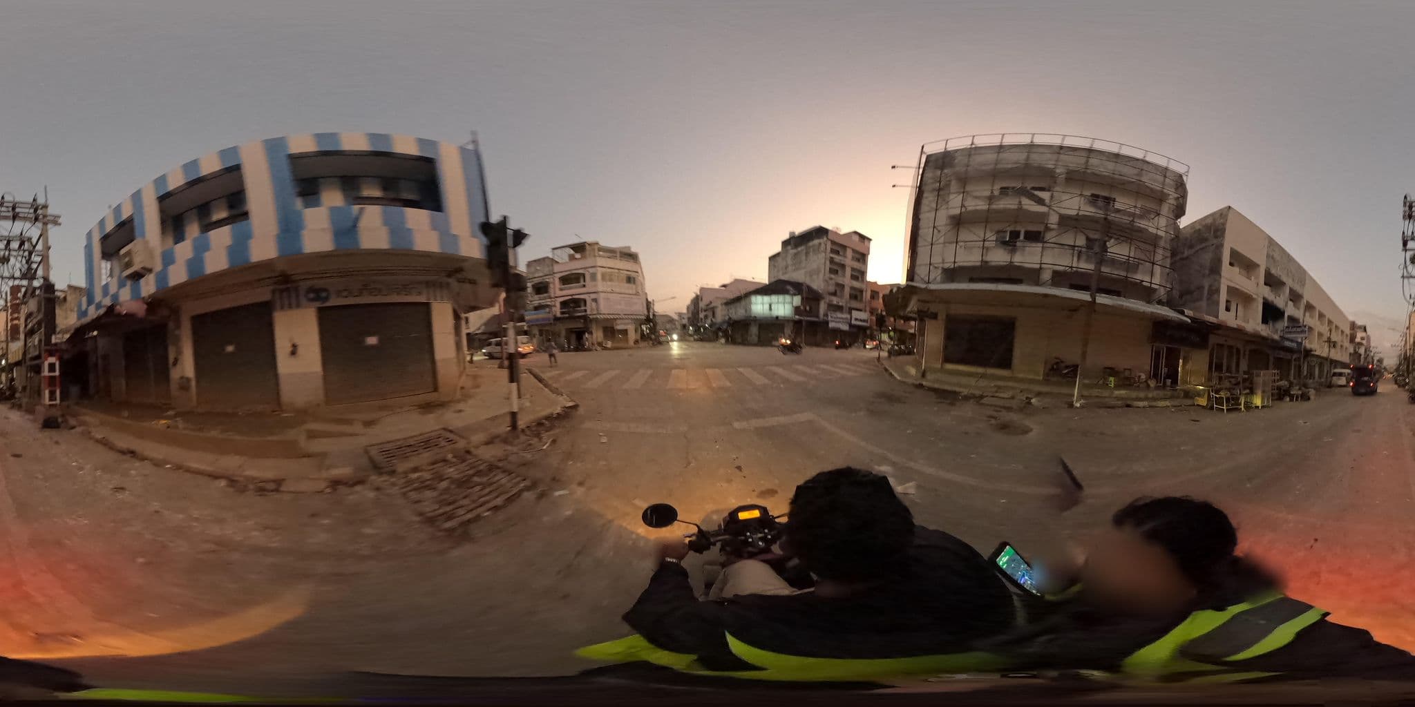 Street view near Crystal Hotel, Hat Yai — © PMU-B (CC BY-SA · Mapillary)