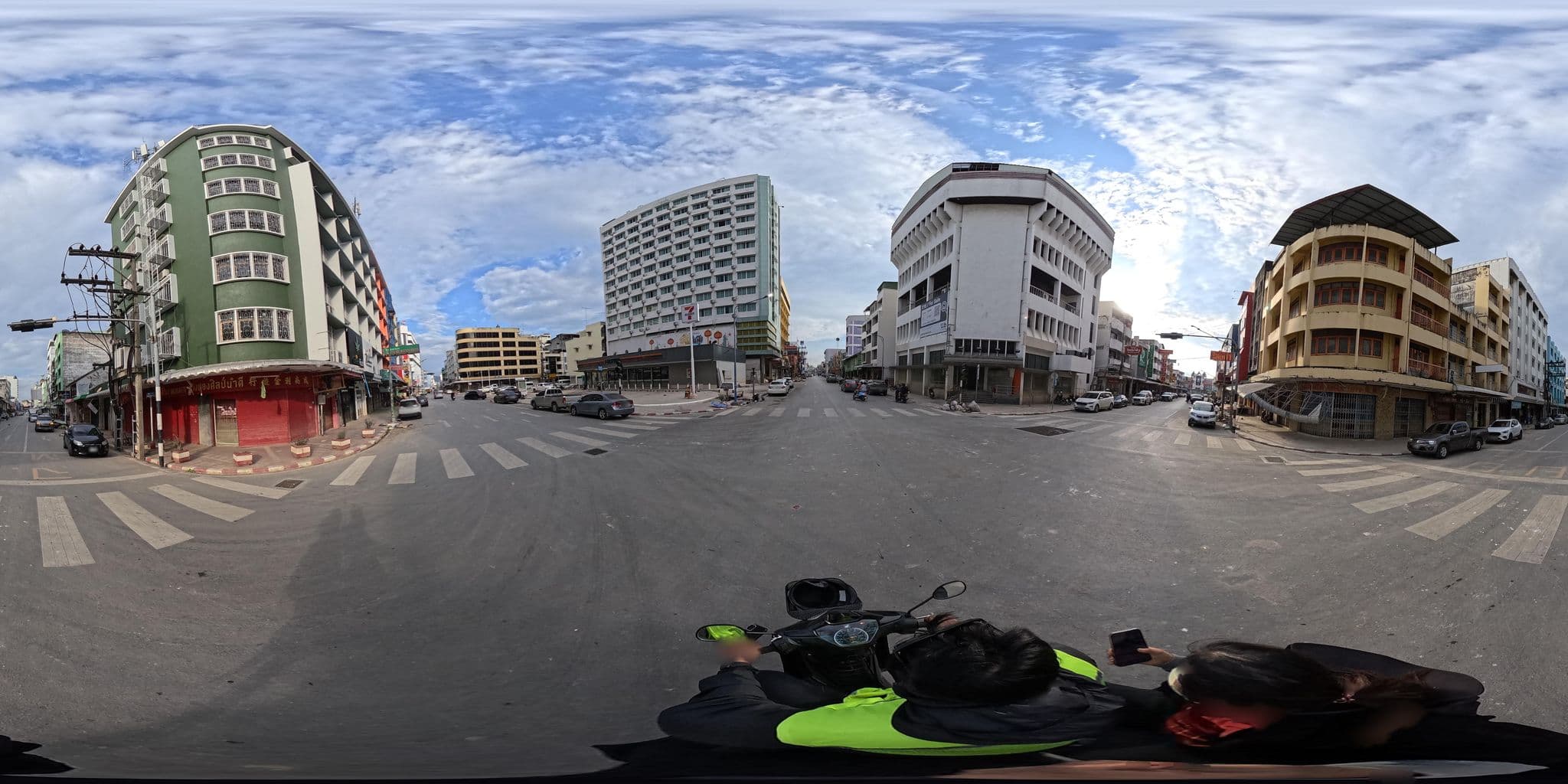 Street view near Louise Guesthouse, Hat Yai — © PMU-B (CC BY-SA · Mapillary)