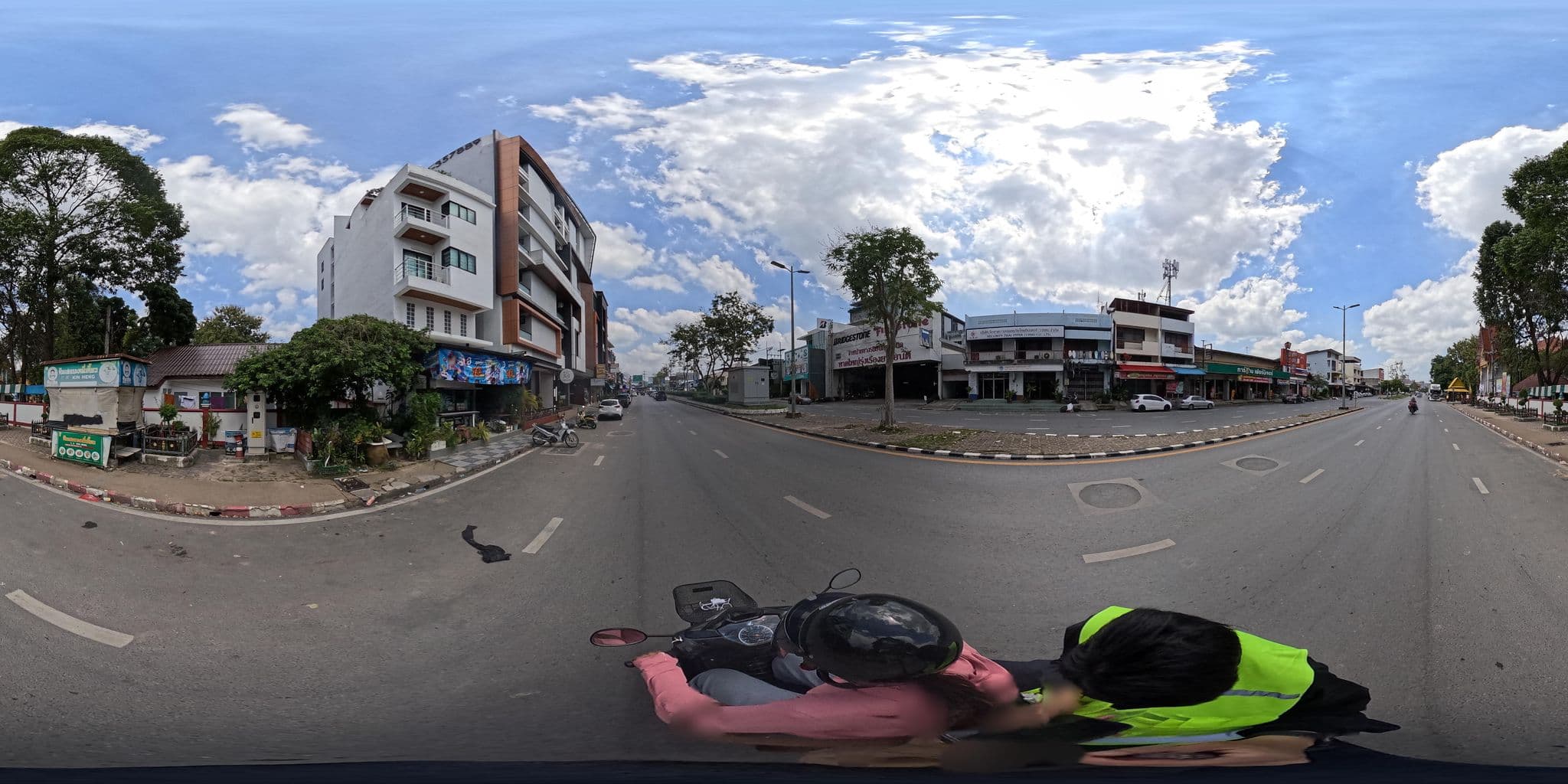 Street view near Thong Manee, Hat Yai — © PMU-B (CC BY-SA · Mapillary)