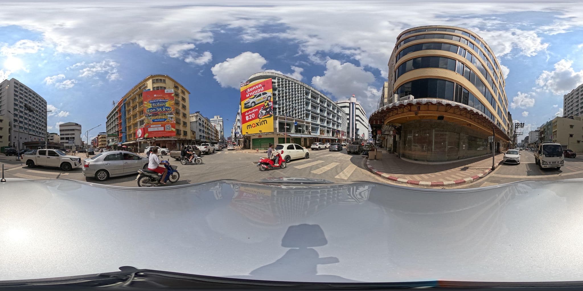 Street view near Cathay Guesthouse Hatyai, Hat Yai — © PMU-B (CC BY-SA · Mapillary)