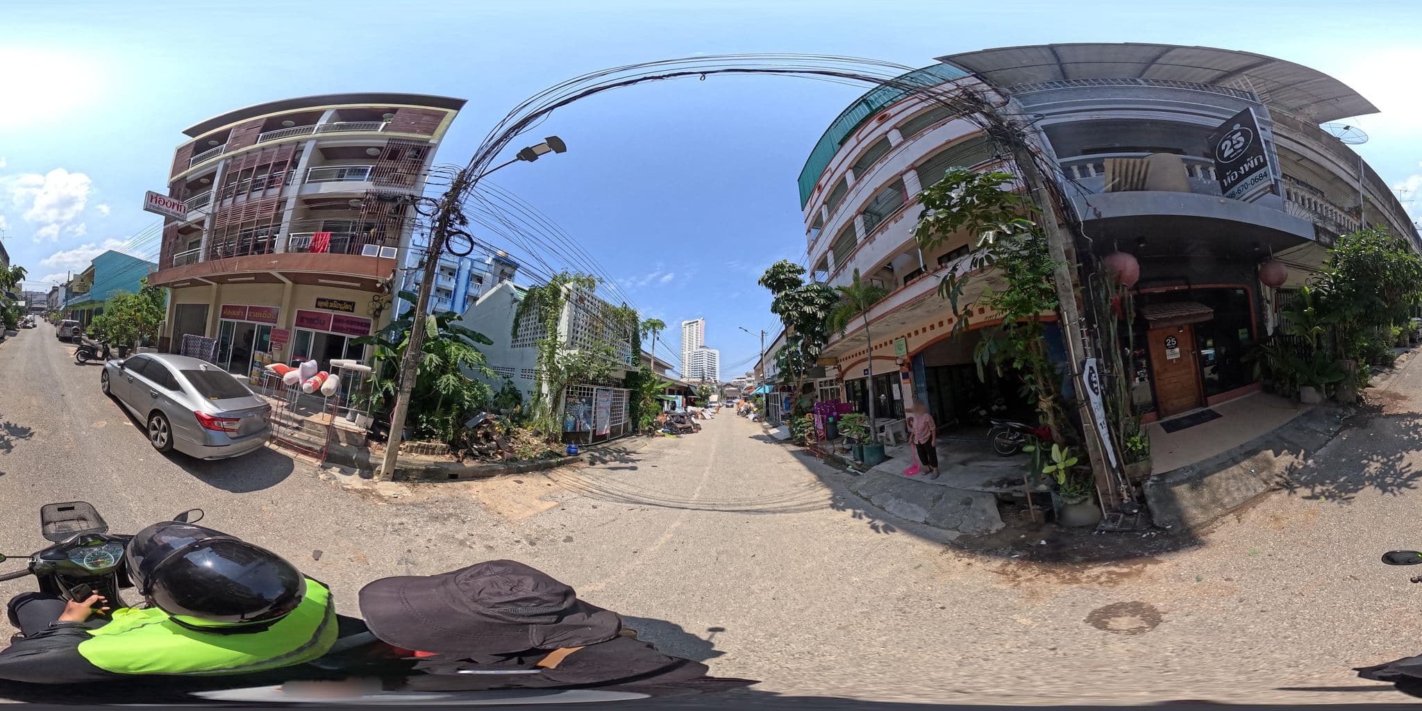 Street view near 25 Hostel, Hat Yai — © PMU-B (CC BY-SA · Mapillary)