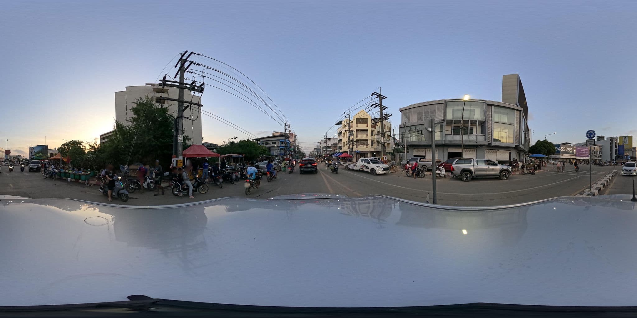 Street view near President Hotel (Hat Yai), Hat Yai — © PMU-B (CC BY-SA · Mapillary)