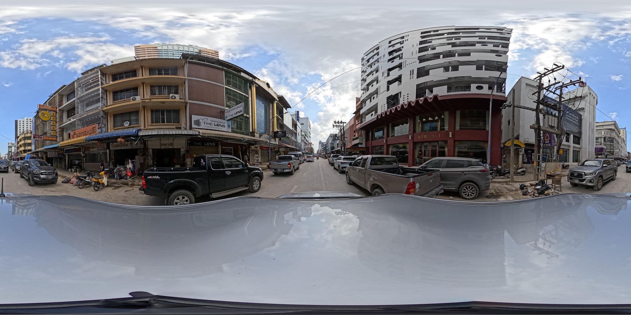 Street view near Yongdee Hotel, Hat Yai — © PMU-B (CC BY-SA · Mapillary)