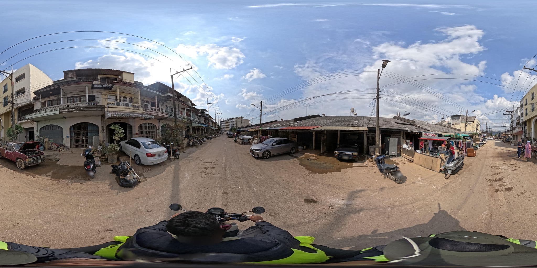 Street view near VB hotel Thungsong, Hat Yai — © PMU-B (CC BY-SA · Mapillary)