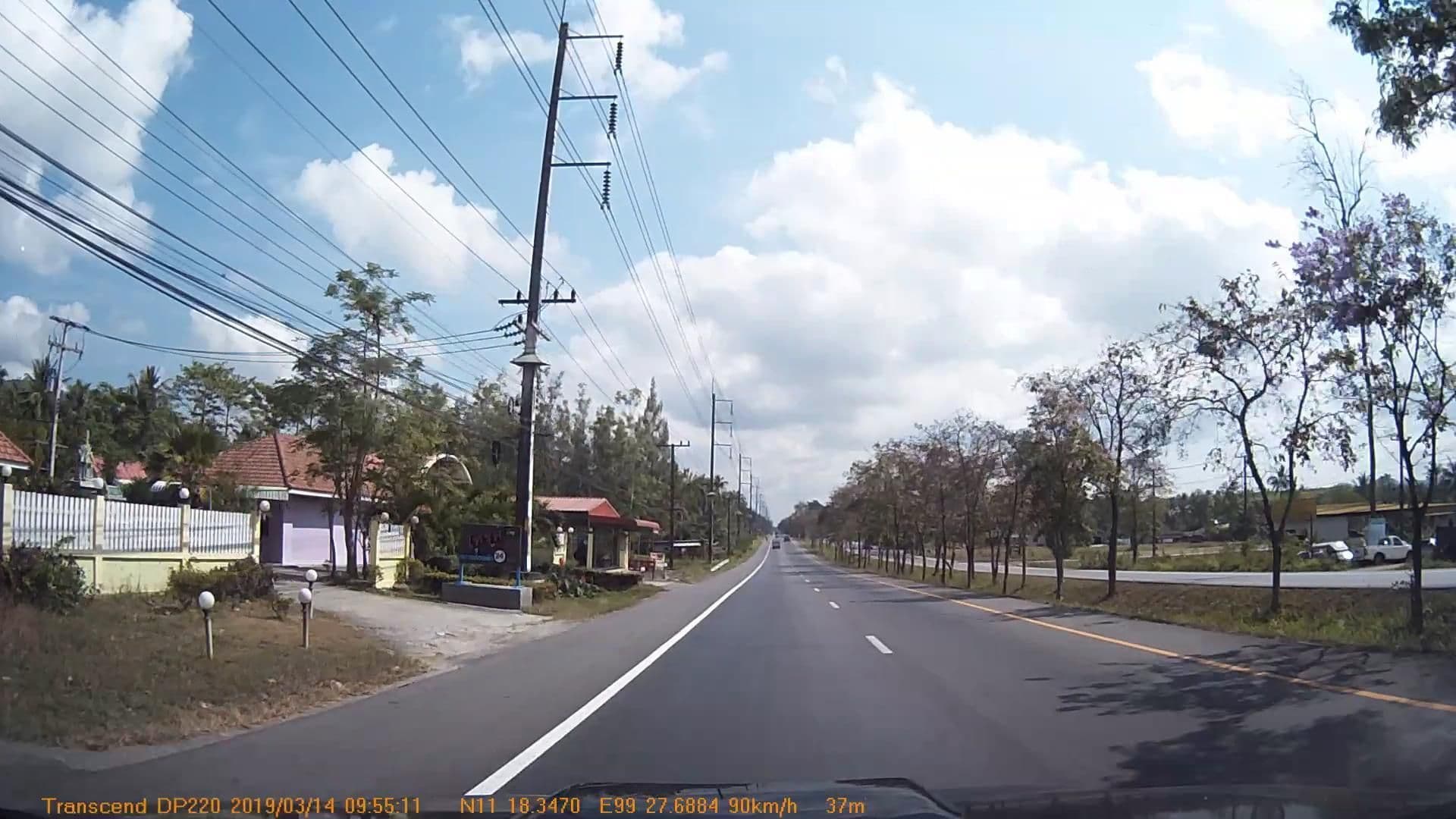 Street view near ไทรคู่รีสอร์ท, Bang Saphan — © mapcreator (CC BY-SA · Mapillary)