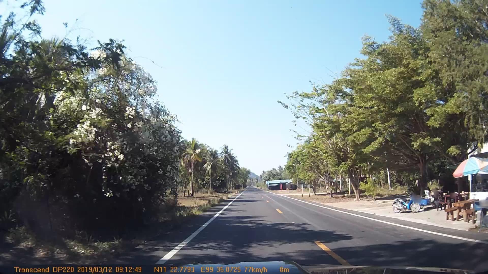 Street view near Resto Sea Resort - Baan Good, Bang Saphan — © mapcreator (CC BY-SA · Mapillary)