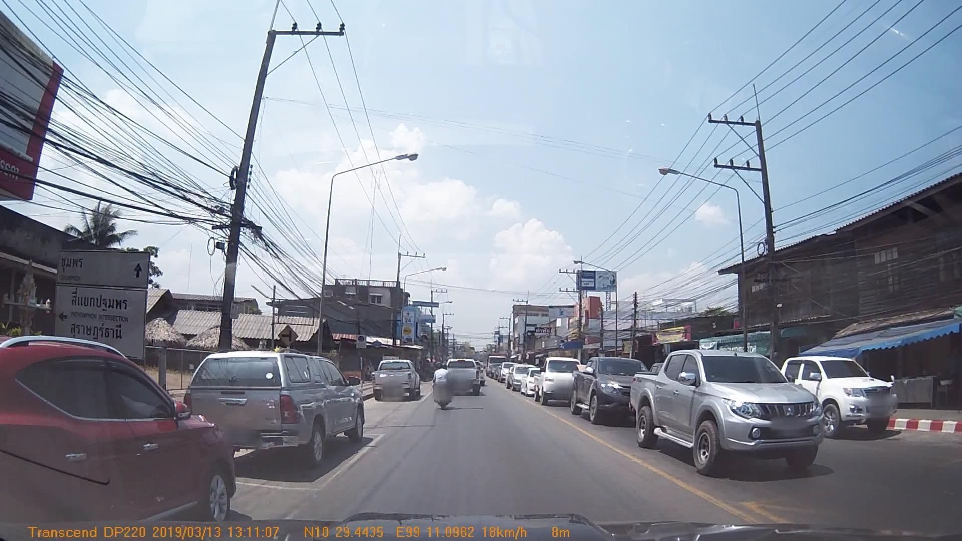 Street view near Jansom Hotel Chumphon, Chumphon — © mapcreator (CC BY-SA · Mapillary)