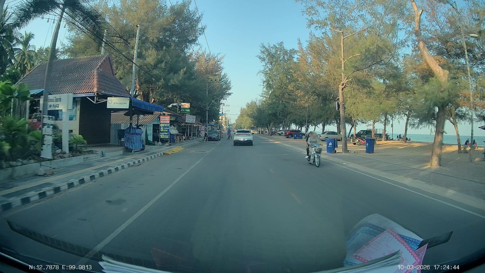 Street view near NP Place, Cha-um, Cha-am — © ThailandCambodia (CC BY-SA · Mapillary)