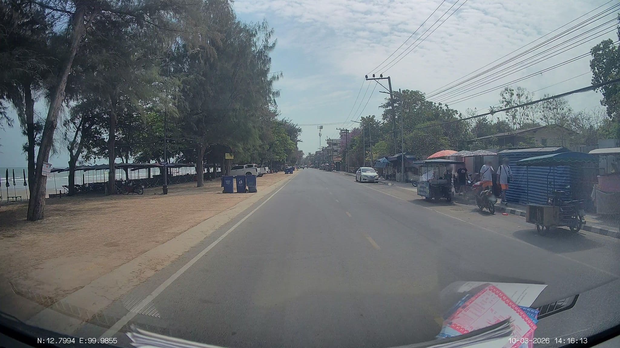 Street view near โรงแรมแซนแกรนด์ดารา ชะอำ, Cha-am — © ThailandCambodia (CC BY-SA · Mapillary)