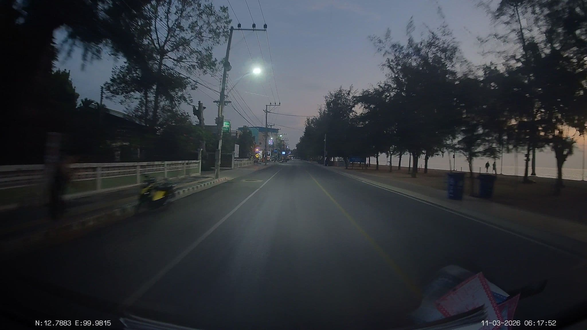 Street view near Thanavit Hotel, Cha-am — © ThailandCambodia (CC BY-SA · Mapillary)