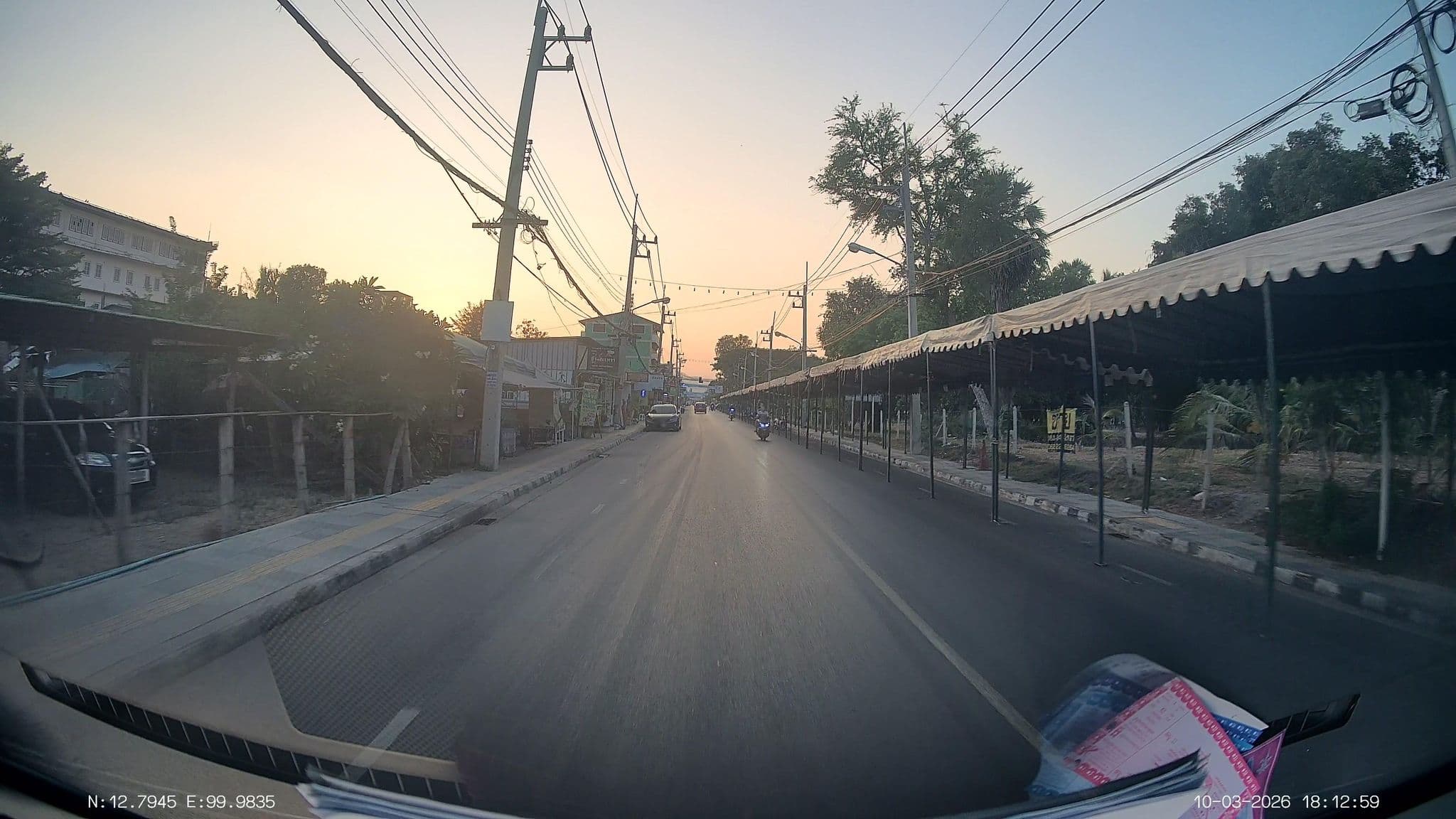 Street view near J.J. House, Cha-am — © ThailandCambodia (CC BY-SA · Mapillary)