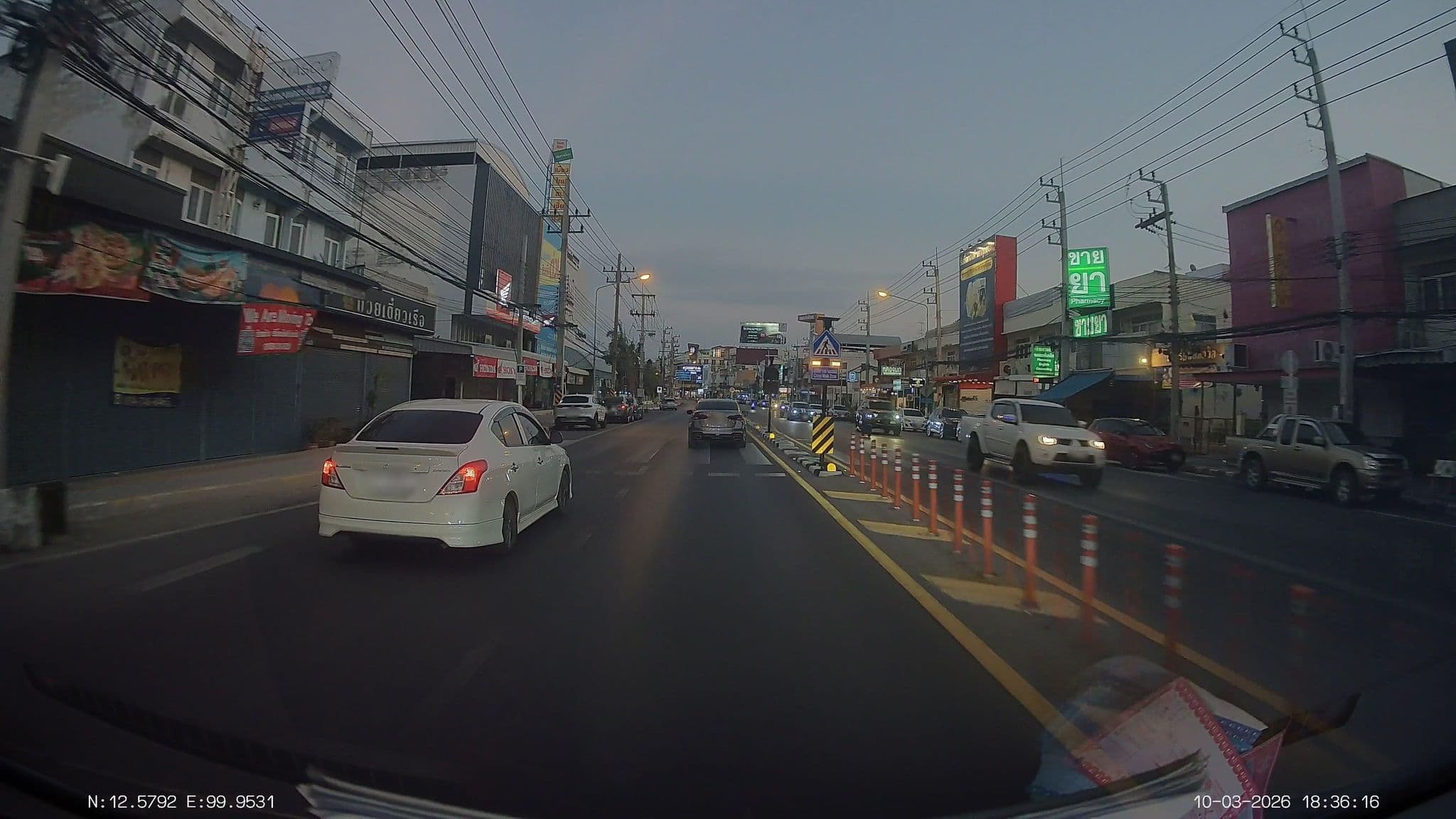 Street view near โรงแรมอิมพีเรียล หัวหิน บีช รีสอร์ท, Hua Hin — © ThailandCambodia (CC BY-SA · Mapillary)