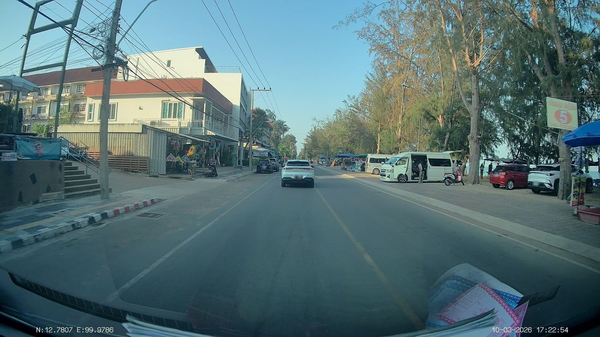 Street view near บ้านแสนสุข, Cha-am — © ThailandCambodia (CC BY-SA · Mapillary)