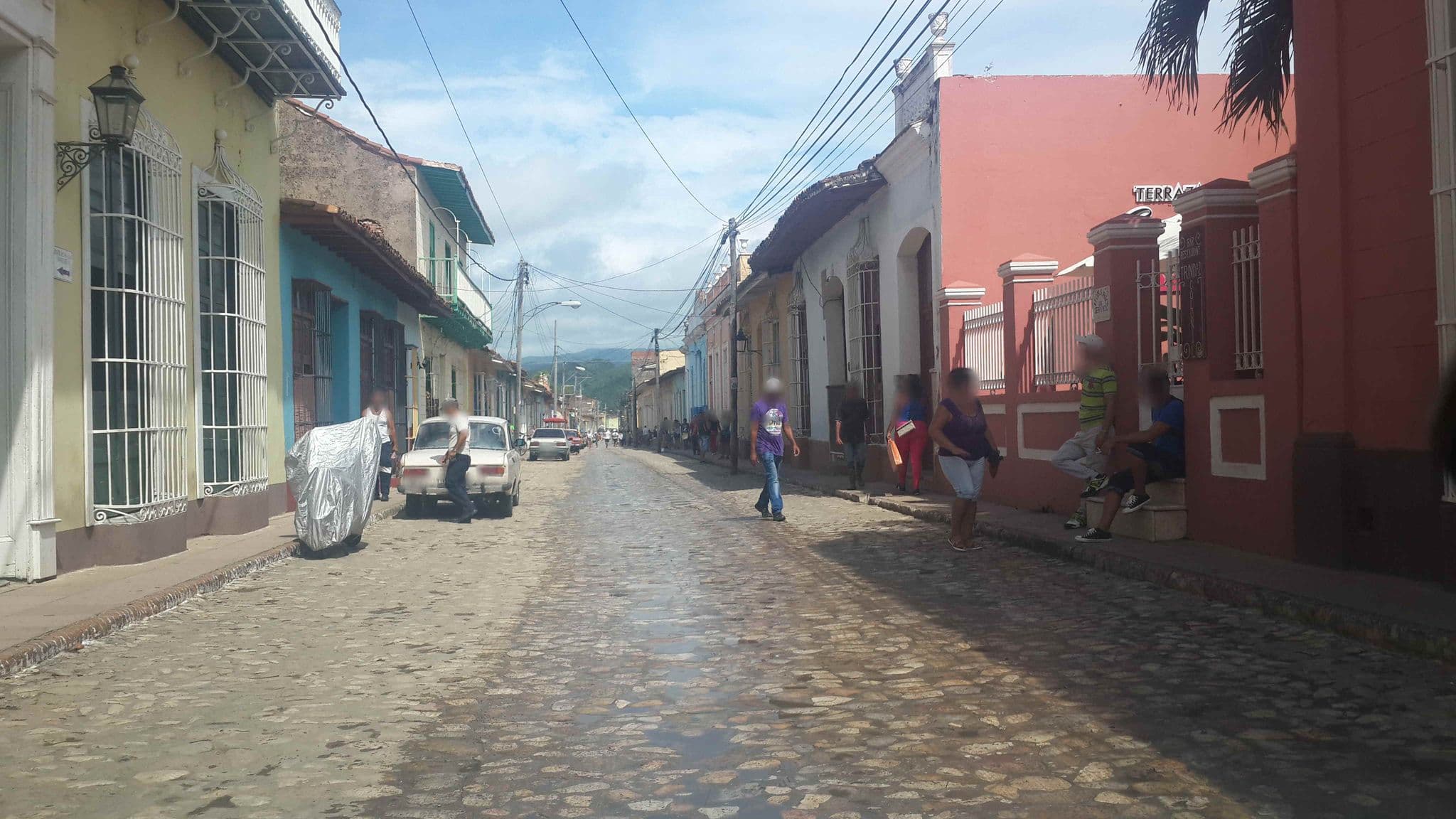 Street view near Hostal Lola Trinidad, Trinidad