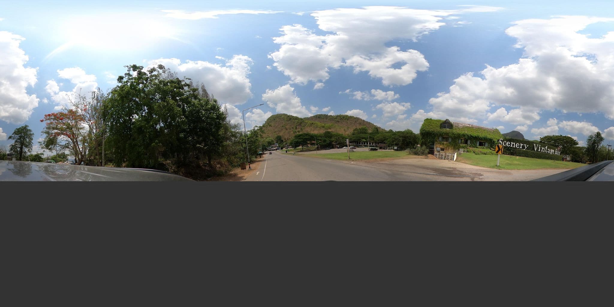 Street view near เดอะ ซีนเนอรี่ รีสอร์ท, Chom Bueng — © Shindai (CC BY-SA · Mapillary)