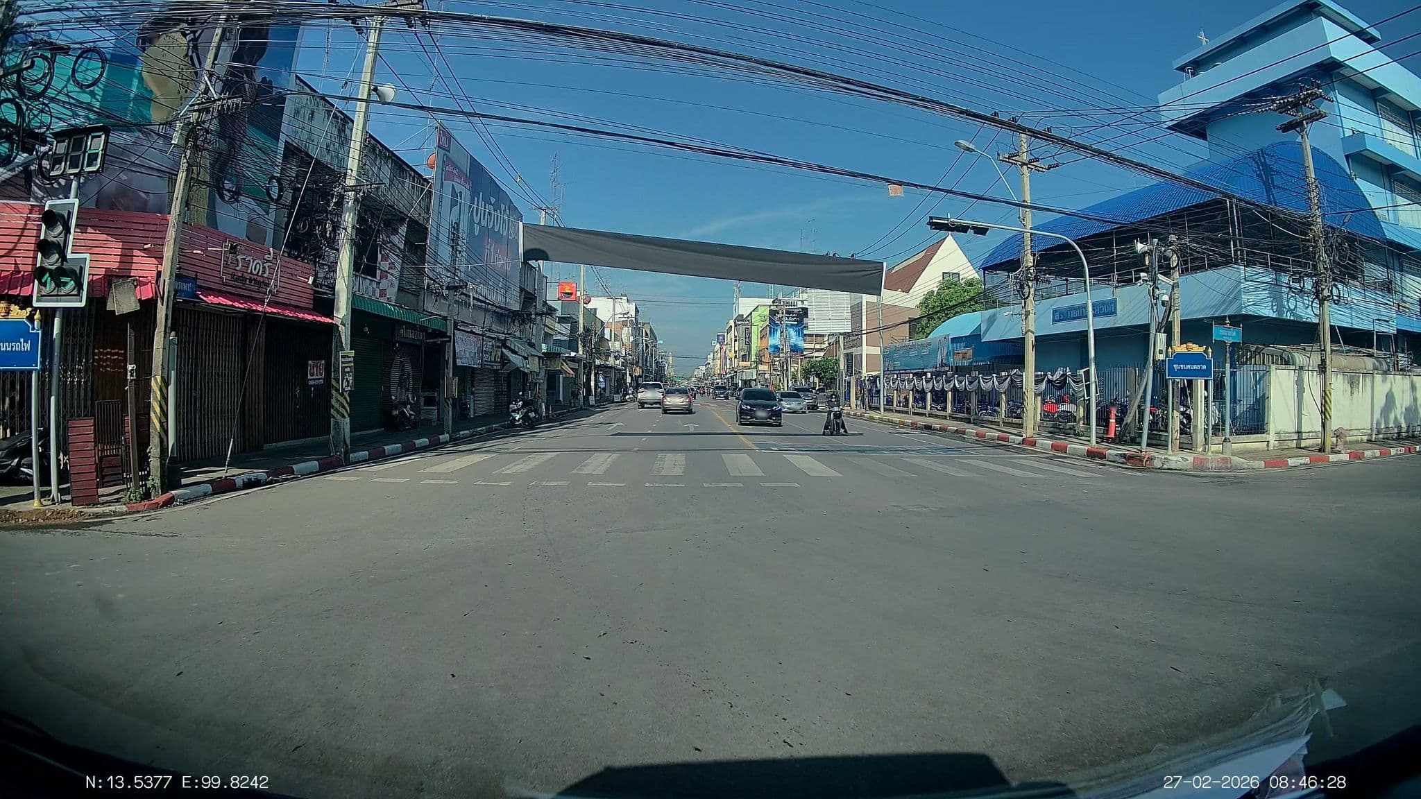 Street view near โรงแรมเขาใหญ่วิลล่า, Ratchaburi — © ThailandCambodia (CC BY-SA · Mapillary)