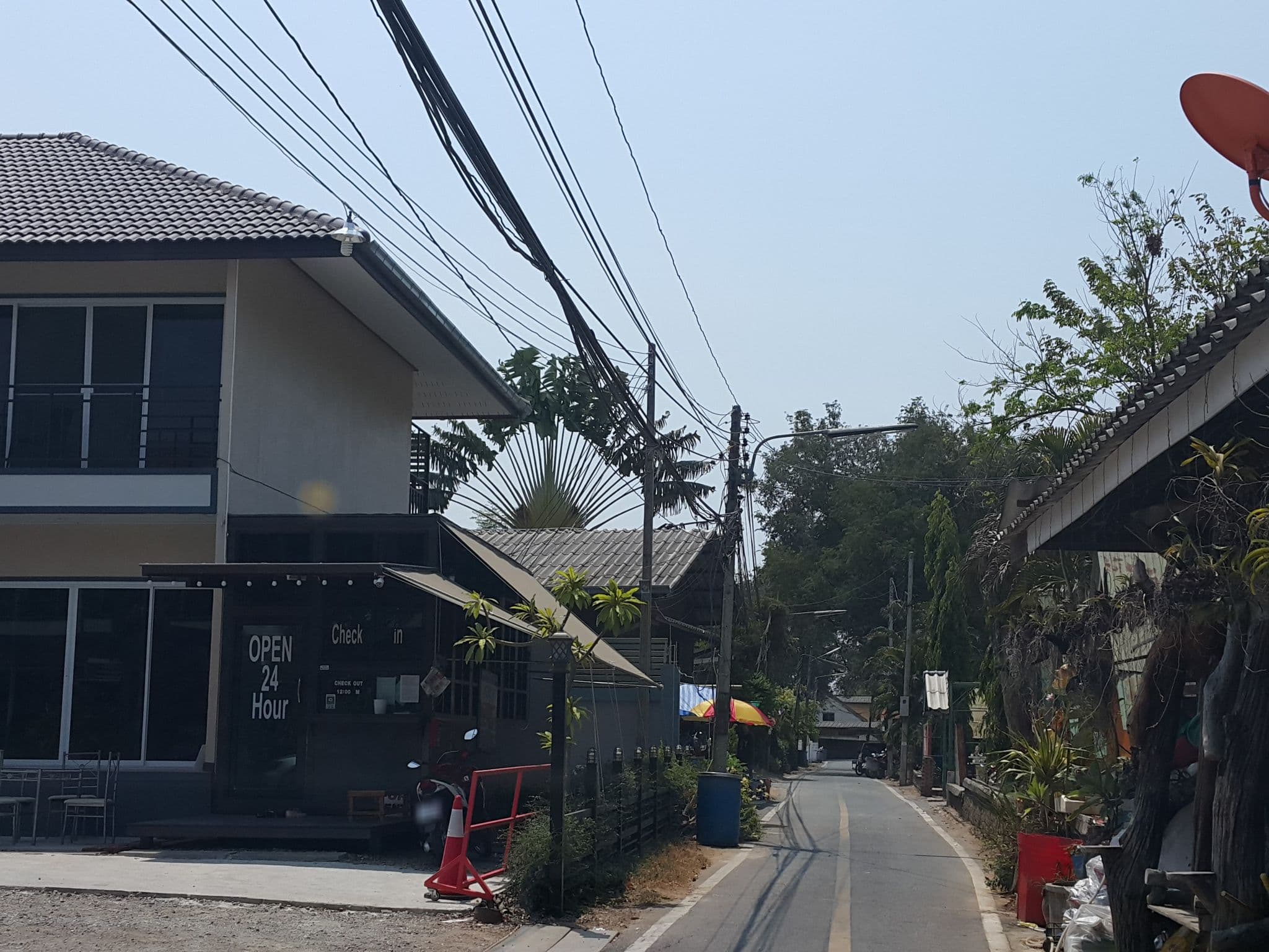 Street view near Blue Sky Resort, Kanchanaburi — © jrcarlsen (CC BY-SA · Mapillary)