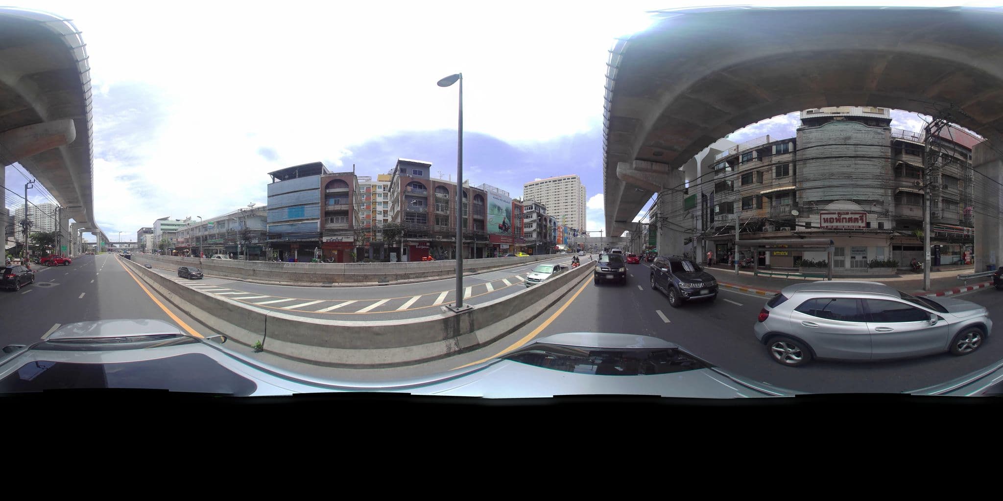 Street view near Banana Hostel, Arun Amarin — © tritaporn (CC BY-SA · Mapillary)