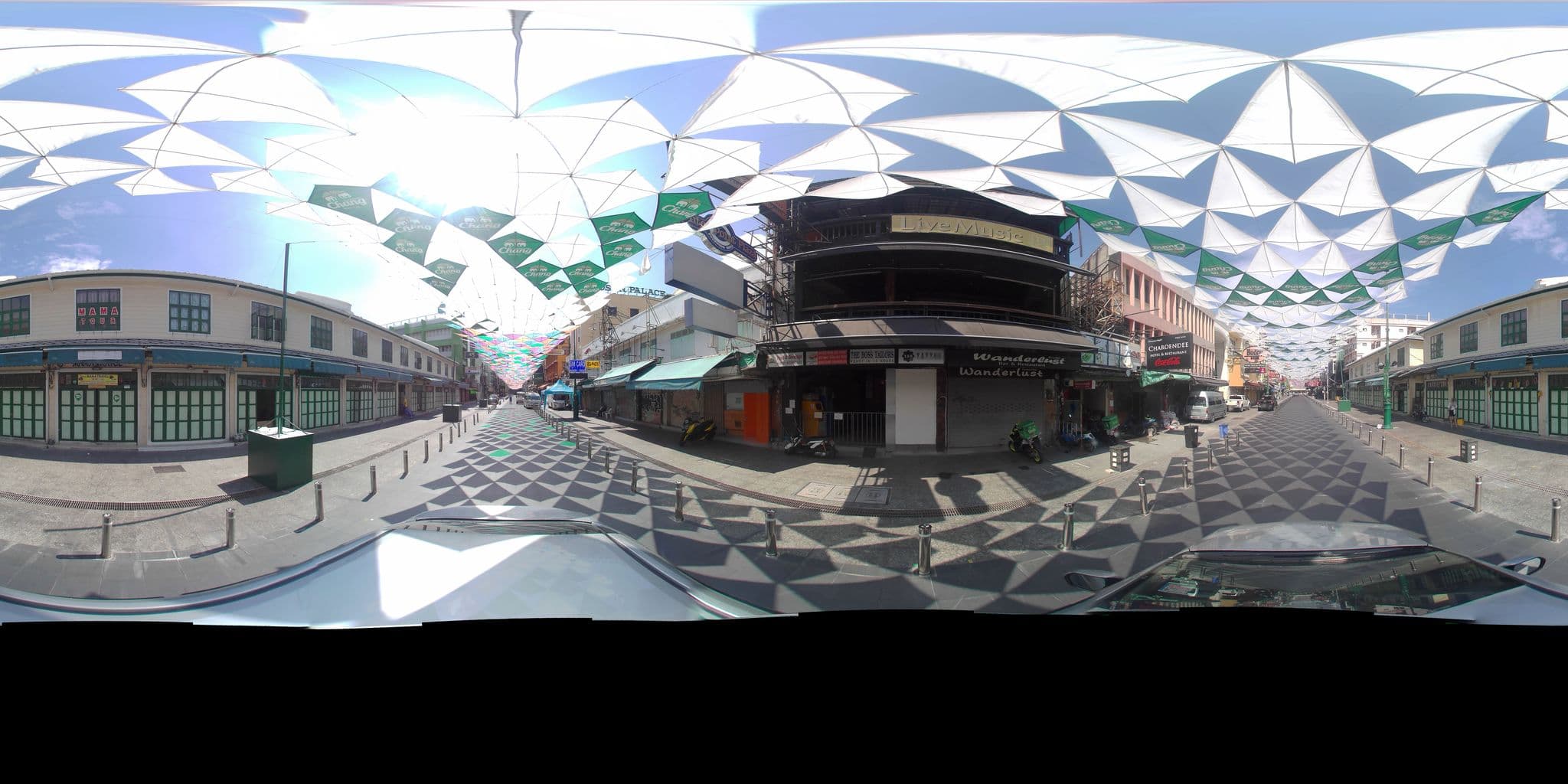 Street view near DOB Guesthouse, Bangkok — © P05466 (CC BY-SA · Mapillary)