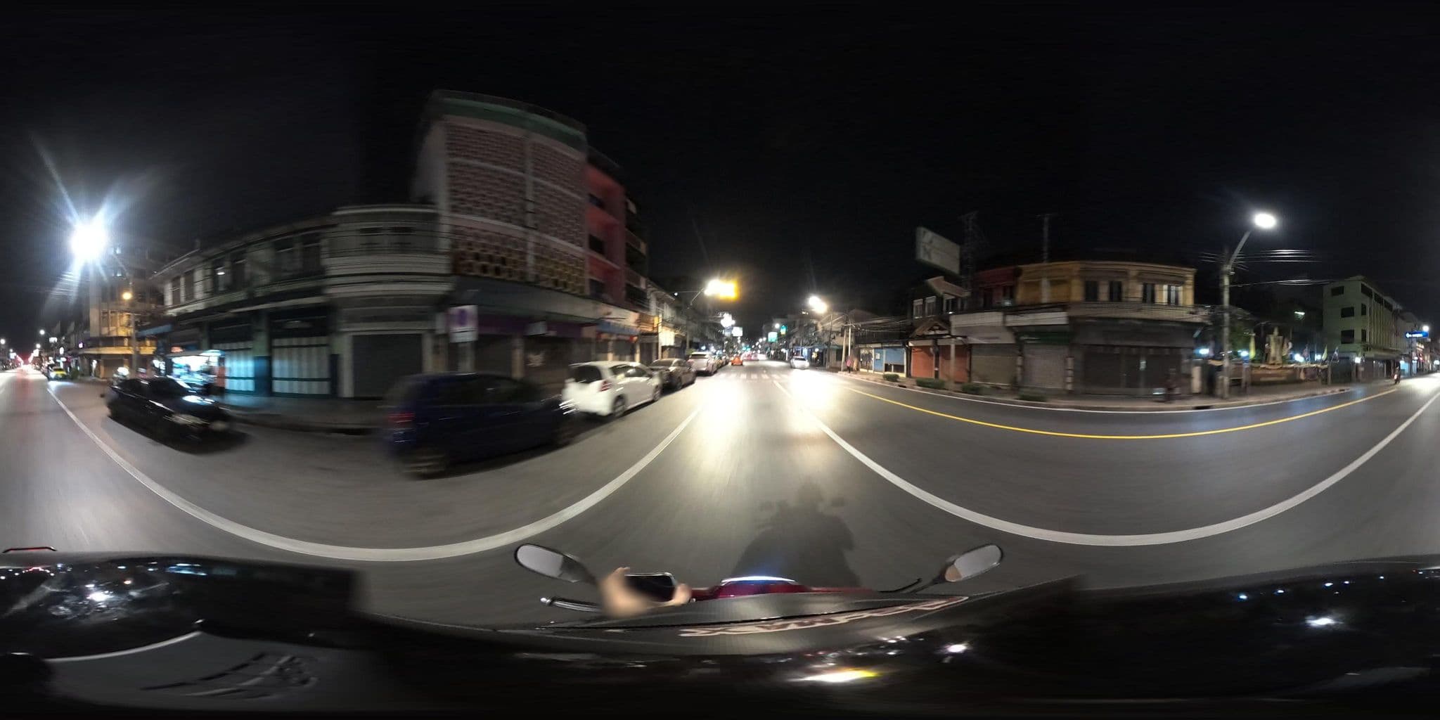 Street view near Meedee Hostel, Phra Nakhon — © NatchaponJ (CC BY-SA · Mapillary)