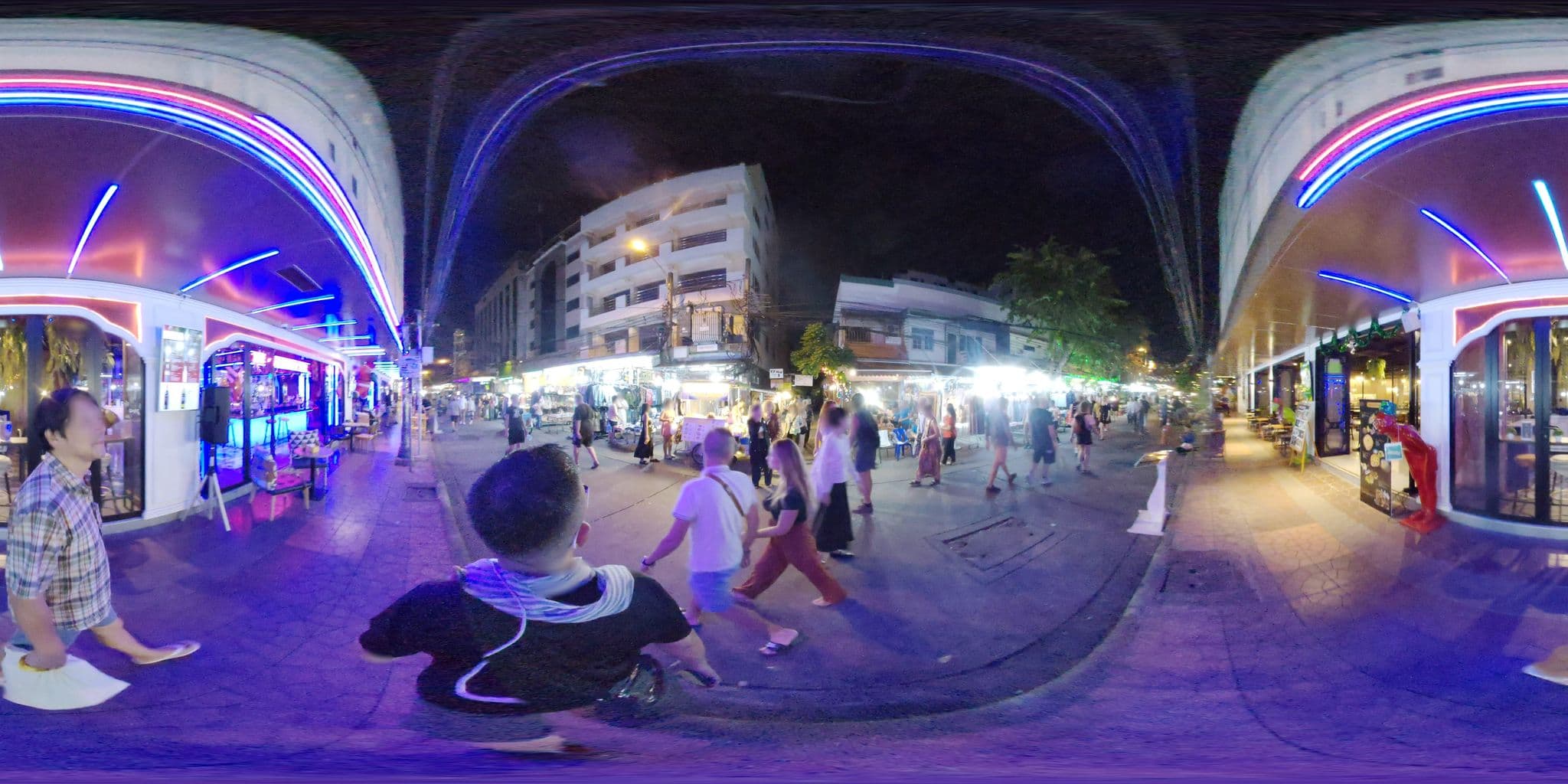 Street view near Tinidee Trendy Bangkok Khaosan, Phra Nakhon — © mapconcierge (CC BY-SA · Mapillary)