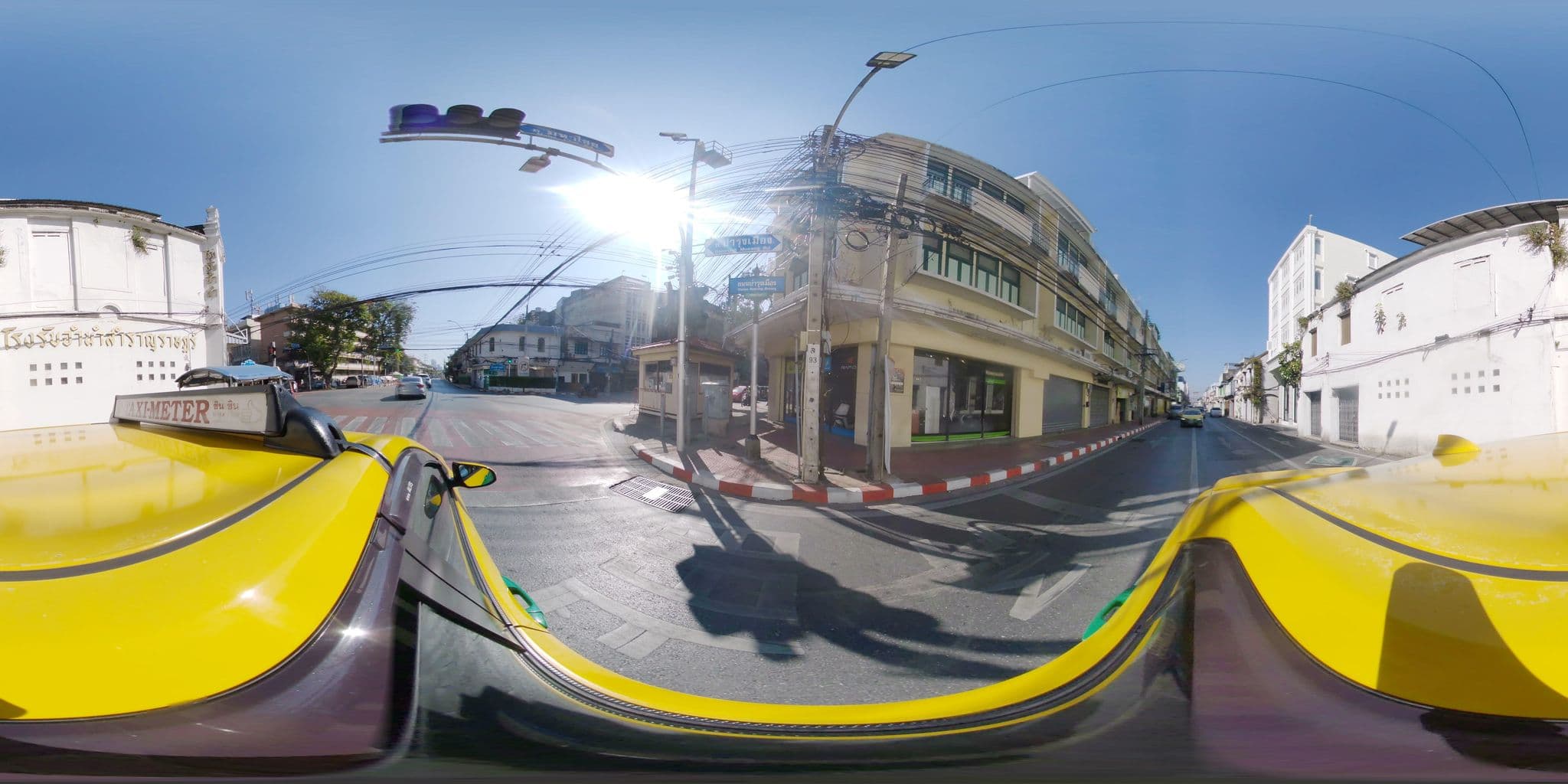 Street view near Royal Princess Hotel, Bangkok — © mapconcierge (CC BY-SA · Mapillary)