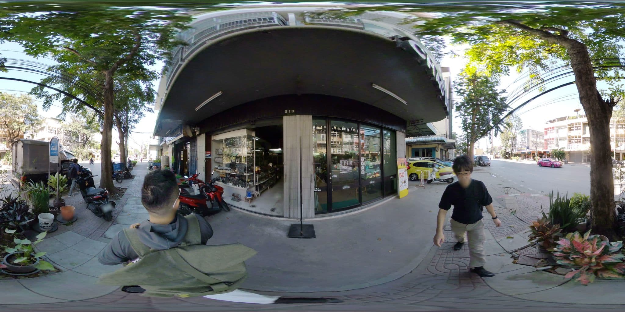 Street view near โรงแรมนิววังทอง, Bangkok — © mapconcierge (CC BY-SA · Mapillary)
