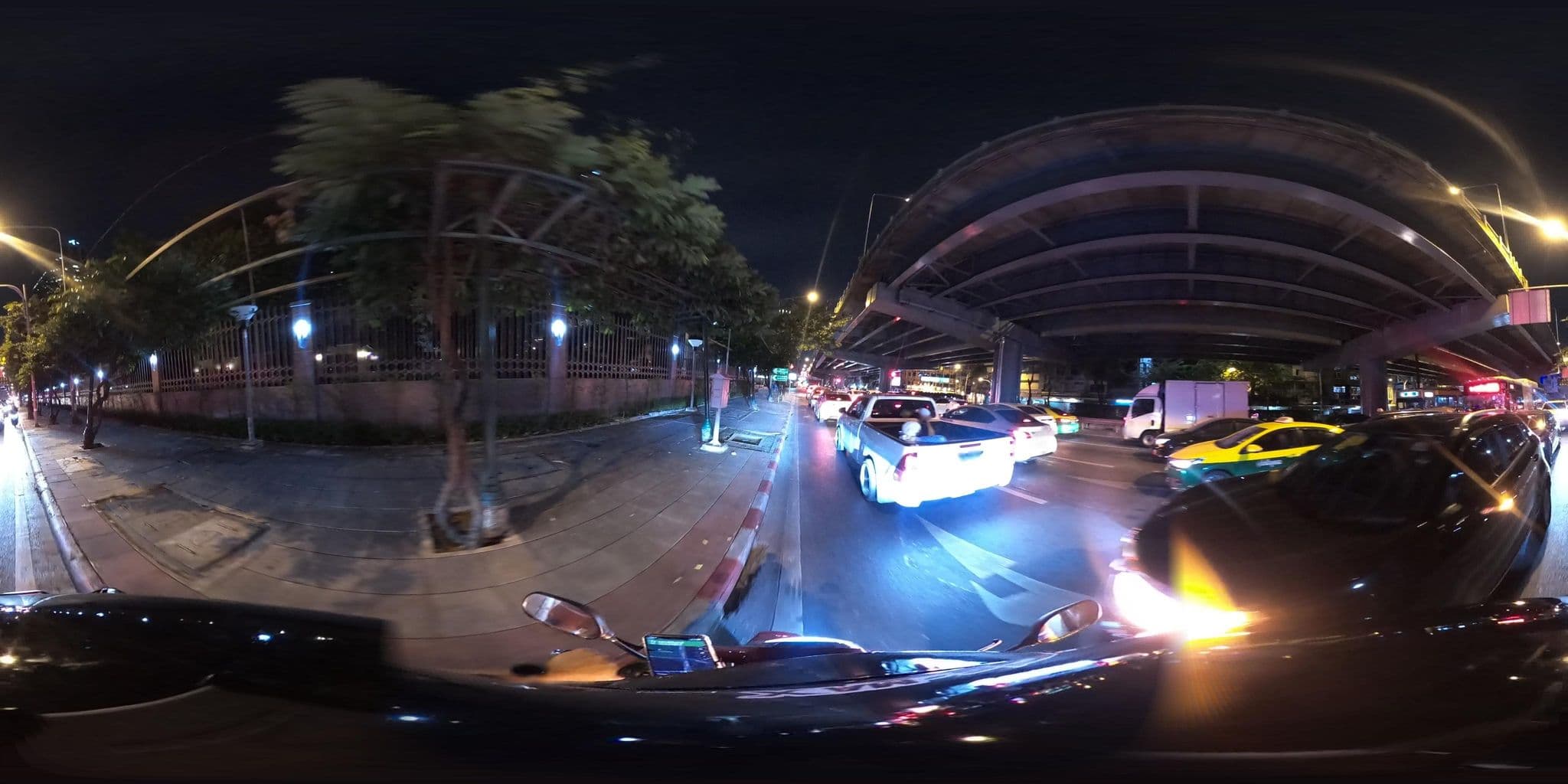 Street view near Take A Nap Hotel, Bang Rak — © NatchaponJ (CC BY-SA · Mapillary)