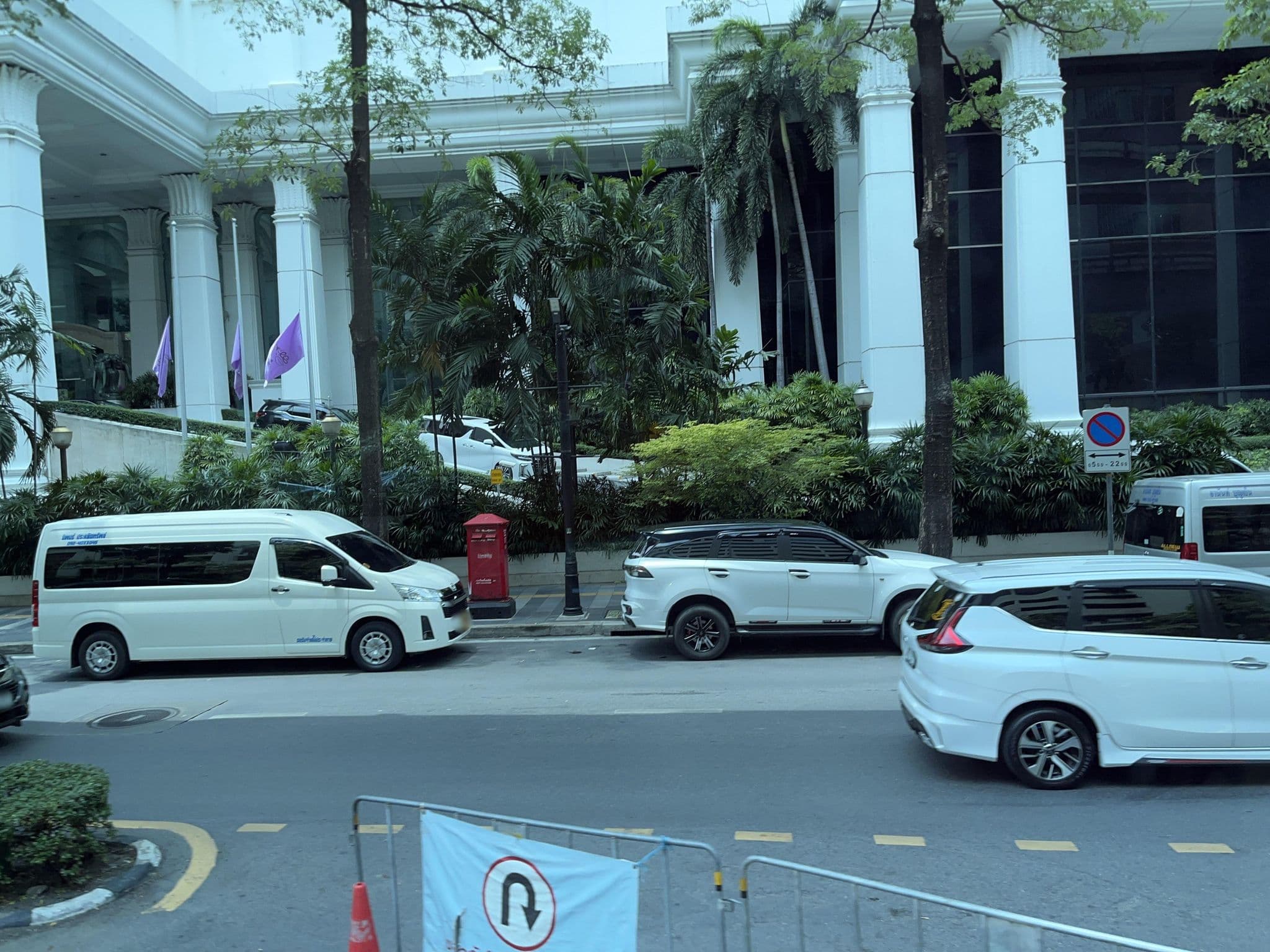 Street view near فندق جراند حياة بانكوك, Makkasan — © DriveWithHoang (CC BY-SA · Mapillary)