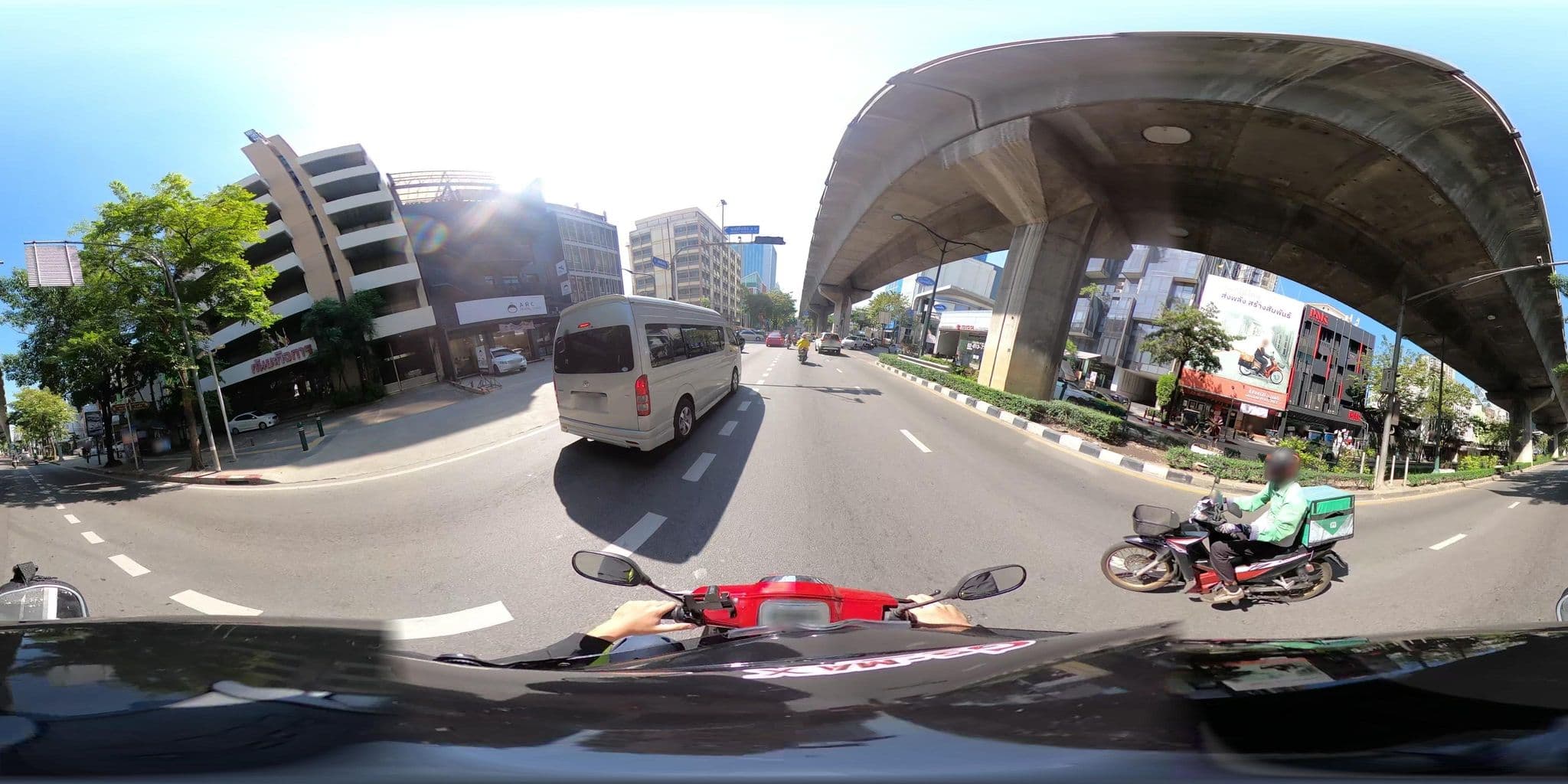 Street view near 19A Hostel, Phaya Thai — © NatchaponJ (CC BY-SA · Mapillary)