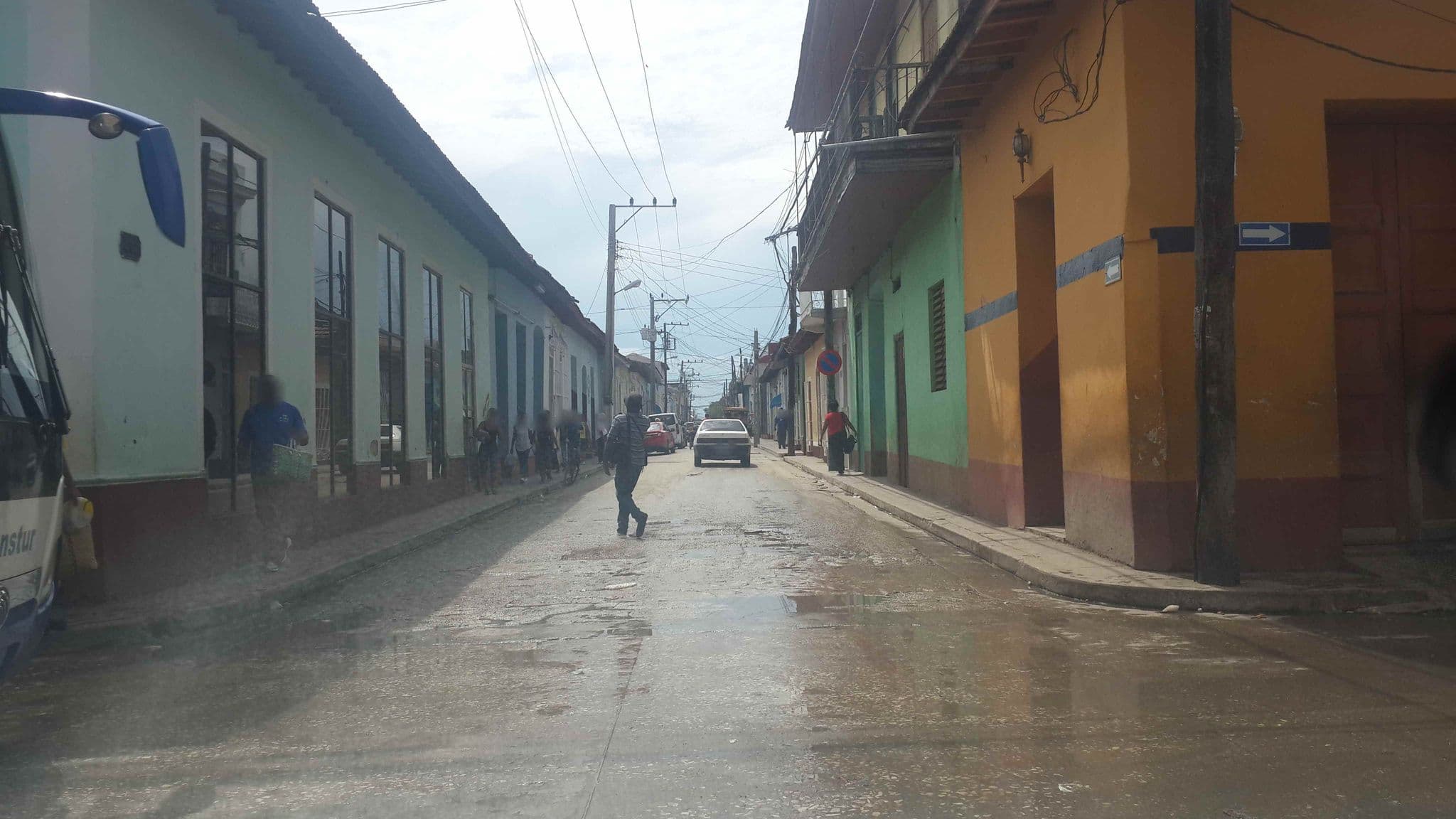 Street view near Hostal Tony y la China, Trinidad