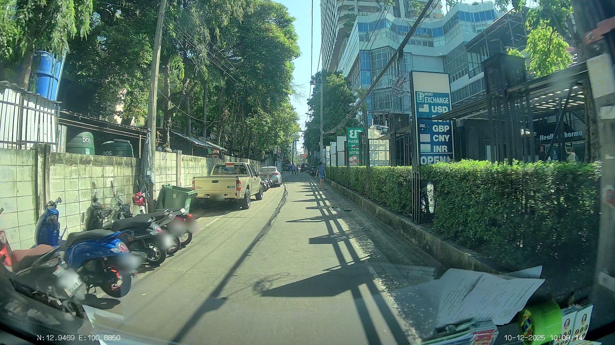 Street view near Eurostar International Hotel, Pattaya — © ThailandCambodia (CC BY-SA · Mapillary)
