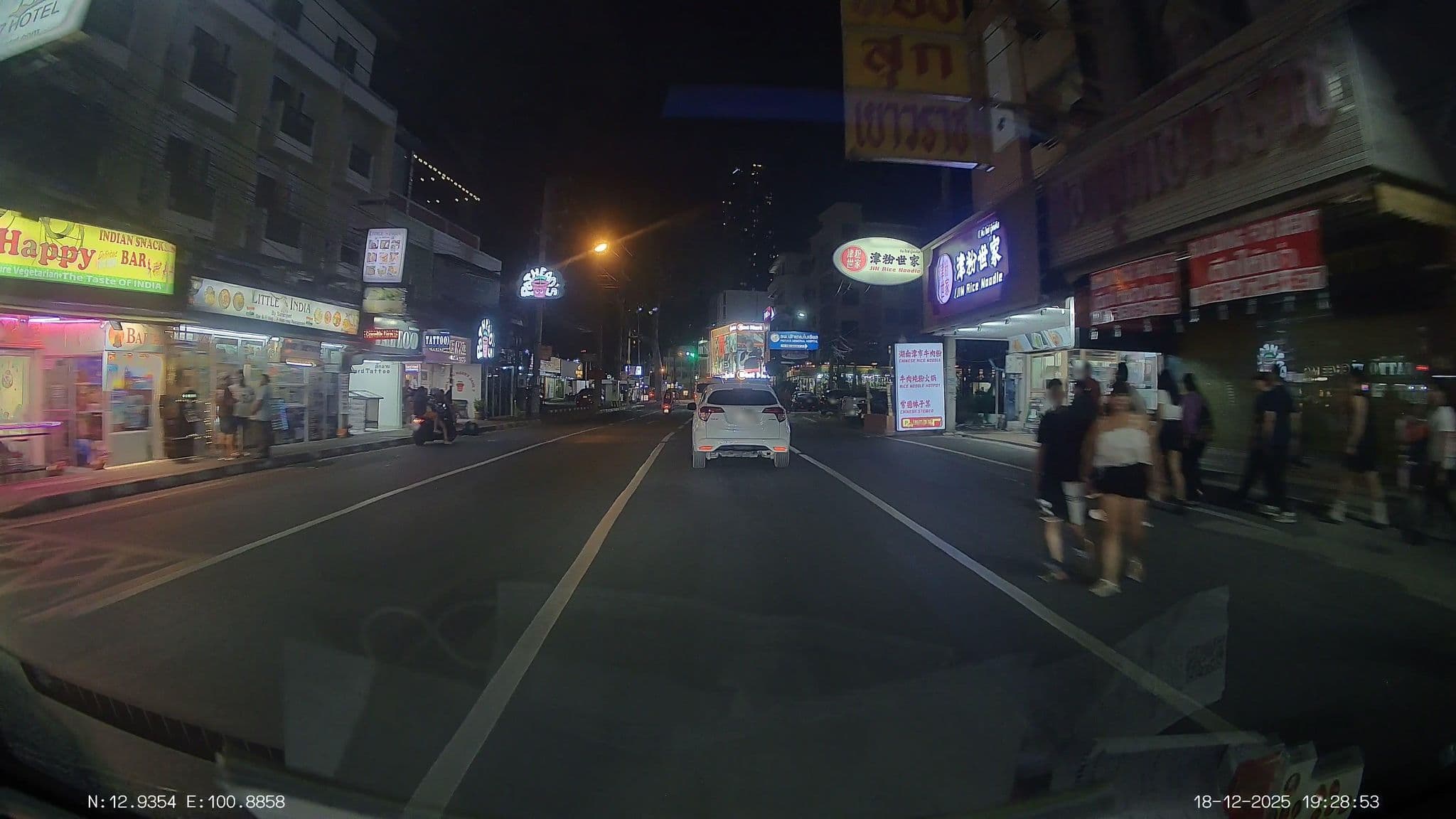 Street view near J.P. Inn, Pattaya — © ThailandCambodia (CC BY-SA · Mapillary)