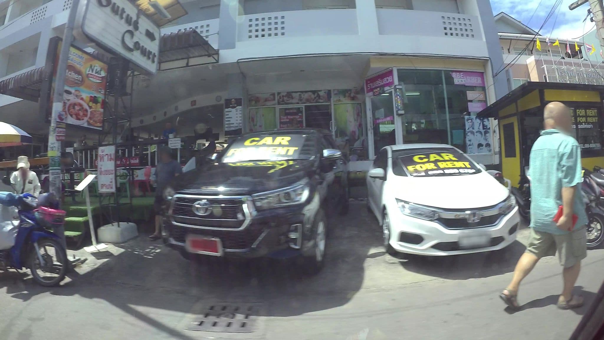 Street view near Small Pool (Jacuzzi Pool) @ Sutus Court Hotel, Pattaya — © kaart_3 (CC BY-SA · Mapillary)