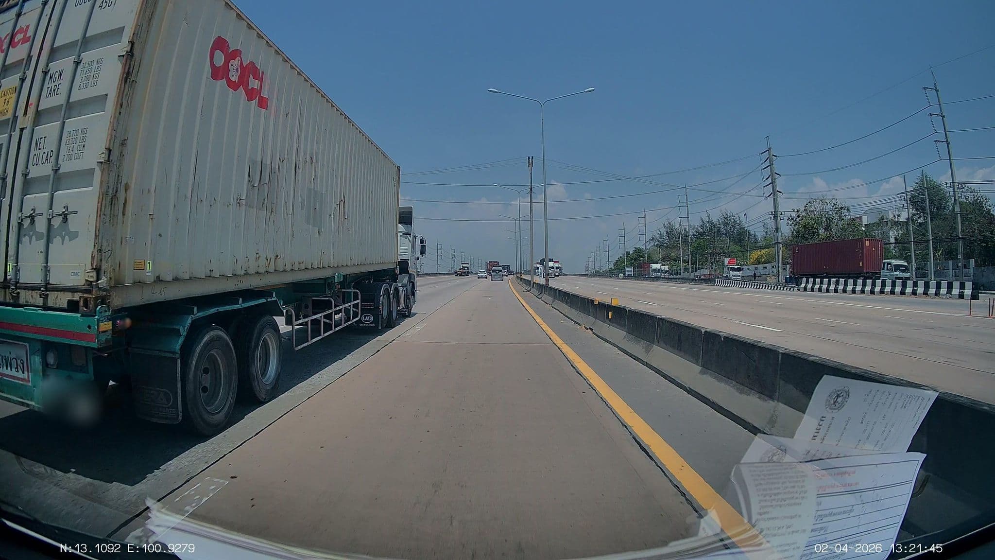 Street view near Vc Hotel, Bang Lamung — © ThailandCambodia (CC BY-SA · Mapillary)