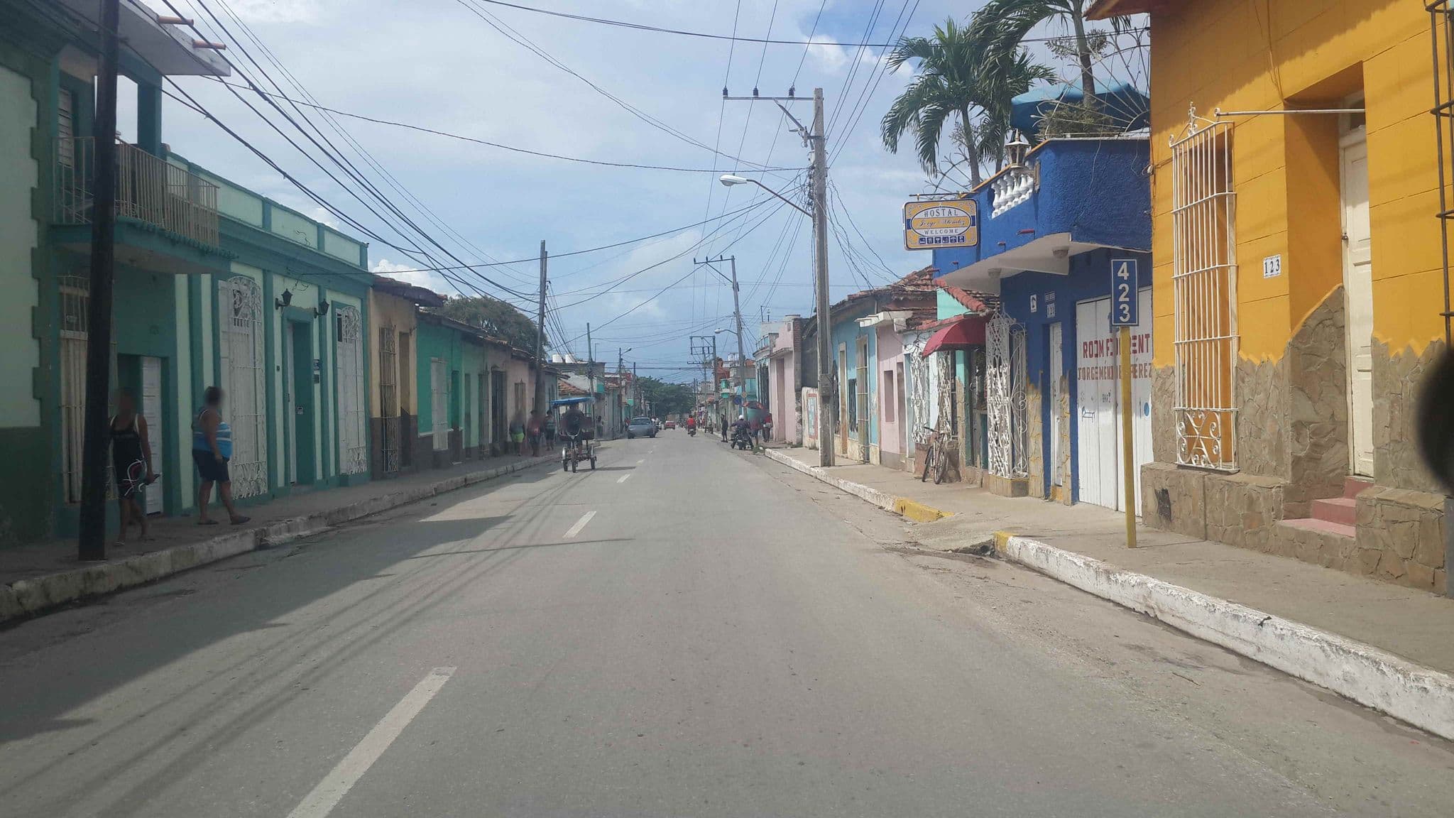 Street view near Hostal Dr. Lara y Sra. Yuda, Trinidad
