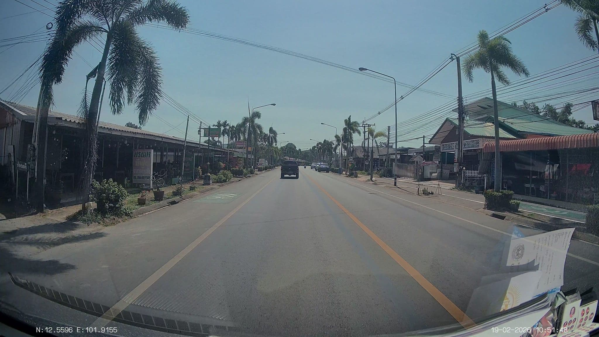 Street view near สุคนทิพย์ โฮมสเตย์, Tha Mai — © ThailandCambodia (CC BY-SA · Mapillary)